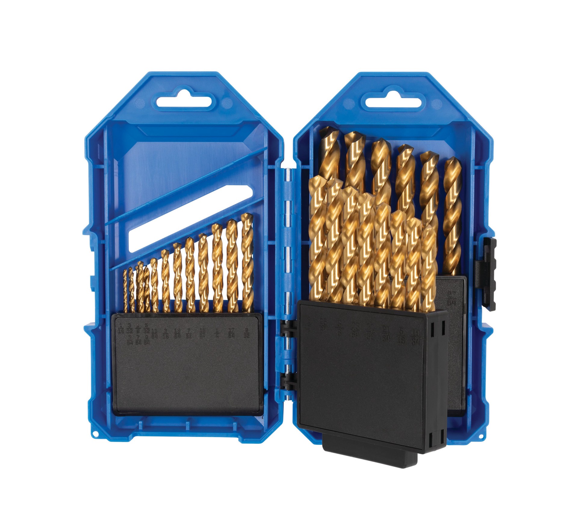 slide 2 of 6, Kobalt 29 -Piece x Titanium coated HSS Jobber length Twist Drill Bit Set, 1 ct