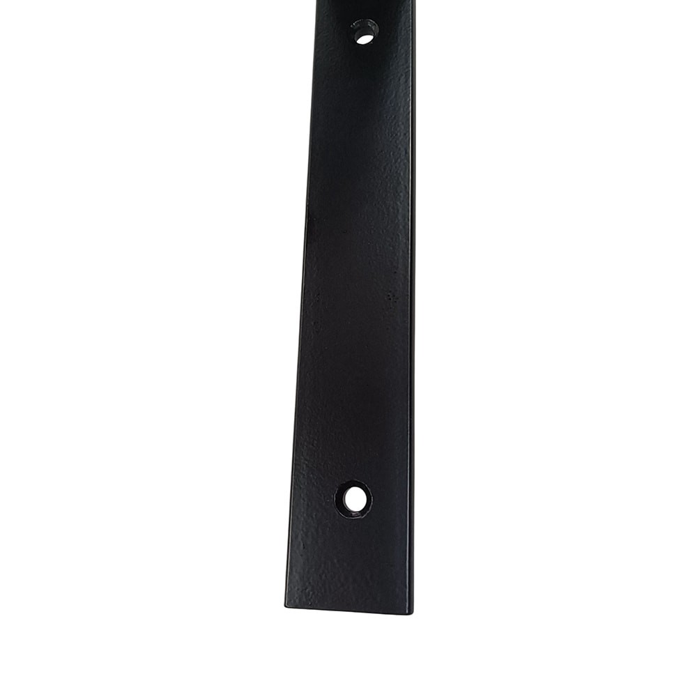 slide 6 of 6, Style Selections 10.16-in L x 9.17-in W x 1.46-in D Black Shelf bracket, 1 ct