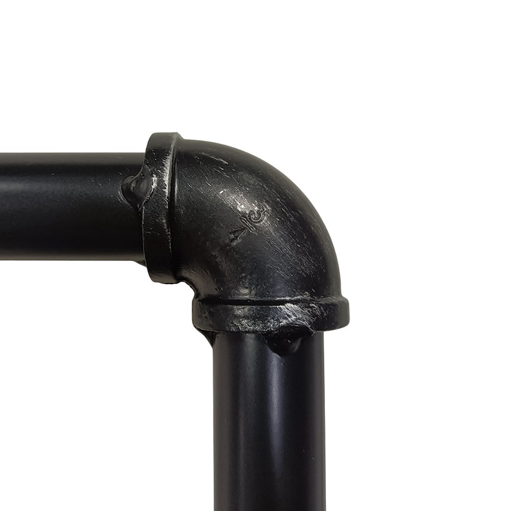 slide 6 of 6, Style Selections 7.56-in L x 3.35-in W x 5.75-in D Black Shelf bracket, 1 ct
