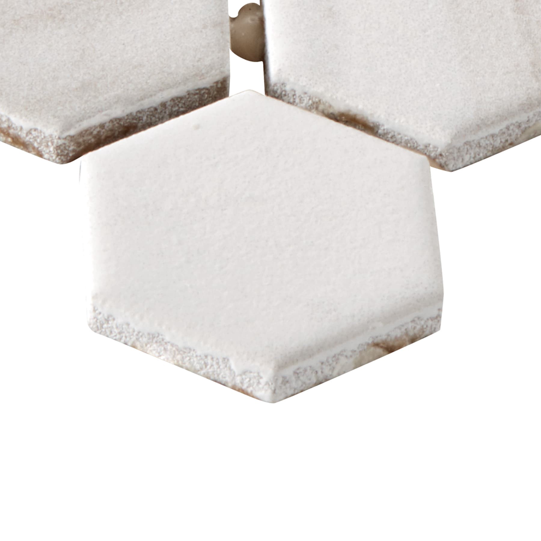 slide 4 of 6, STAINMASTER New Castle Marble 10-in x 12-in Matte Ceramic Hexagon Mosaic Floor and Wall Tile ( 0.81-sq ft Piece ), 1 ct