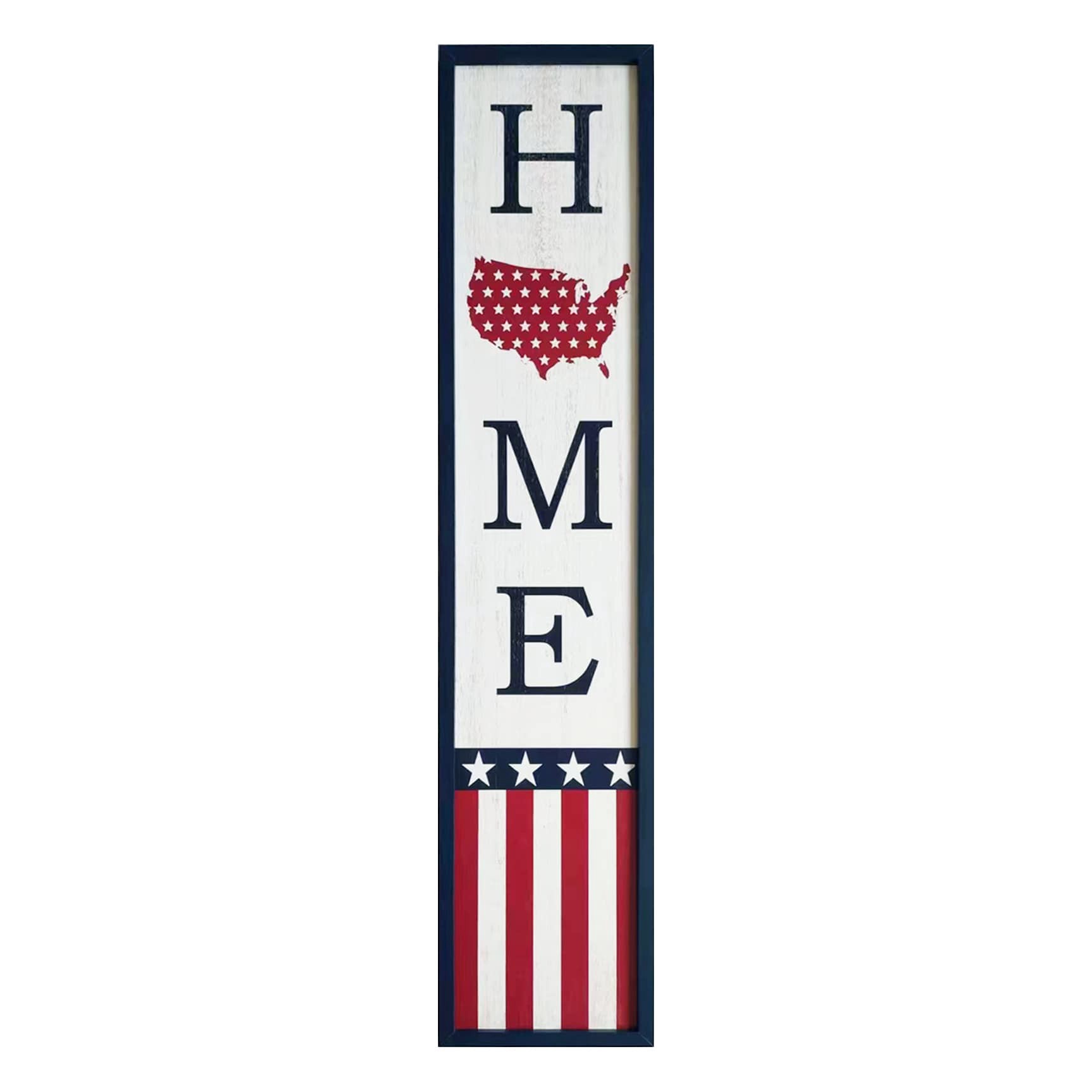 slide 1 of 6, 48-in H Fourth of July Porch sign Art print, 1 ct