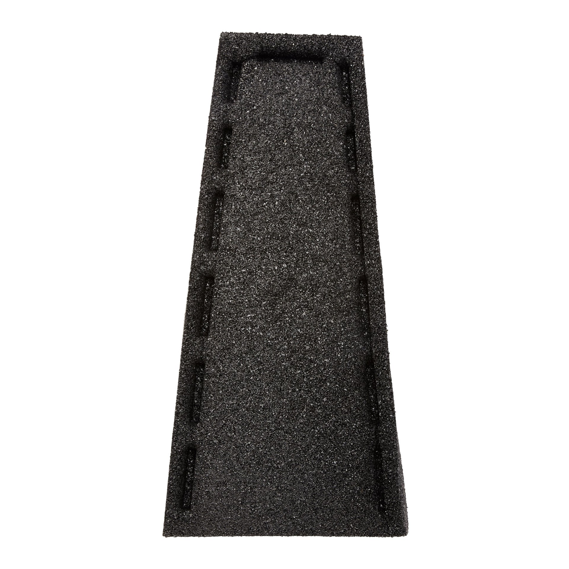 slide 2 of 6, GroundSmart Splash Block Rubber 1.8-ft Black Splash block, 1 ct