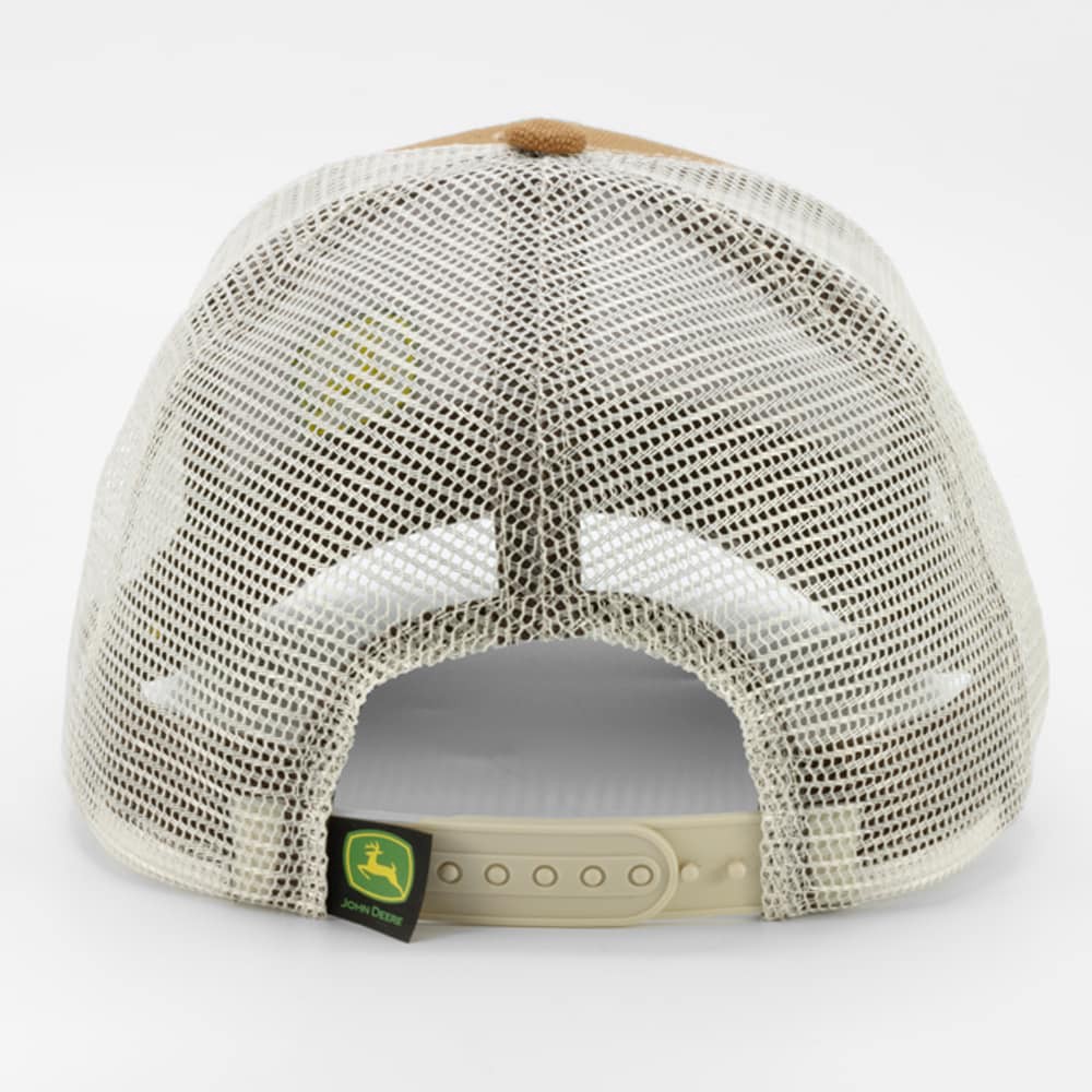 slide 3 of 4, John Deere Men's Brown/Khaki/Dark Brown Cotton Baseball cap, 1 ct