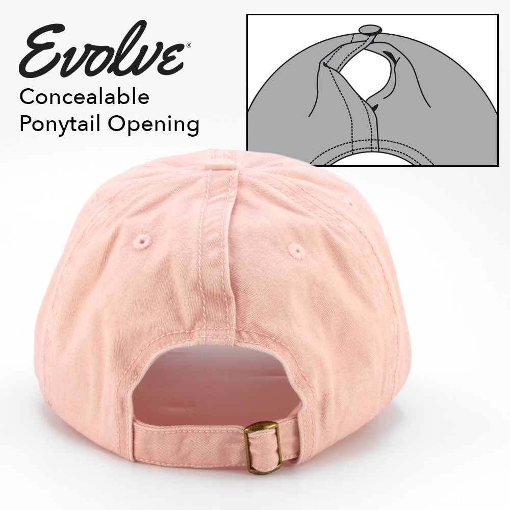 slide 4 of 4, Infinity Brands Women's Pink Cotton Baseball cap, 1 ct