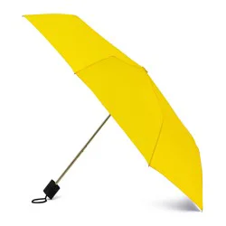 rainbrella 42-in Yellow Compact umbrella Umbrella