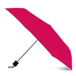 rainbrella 42-in Pink Compact umbrella Umbrella