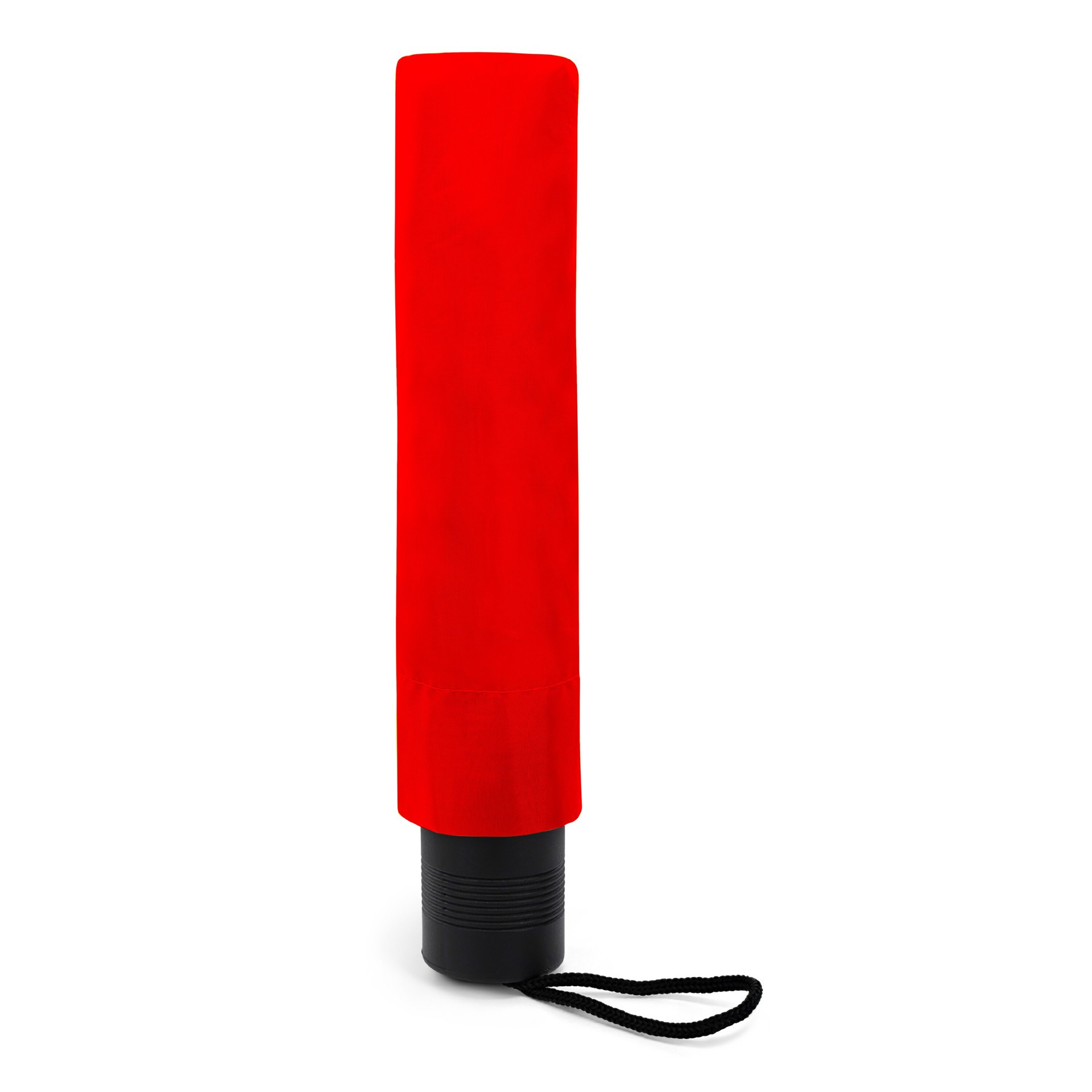 slide 3 of 6, rainbrella 42-in Red Compact umbrella Umbrella, 1 ct