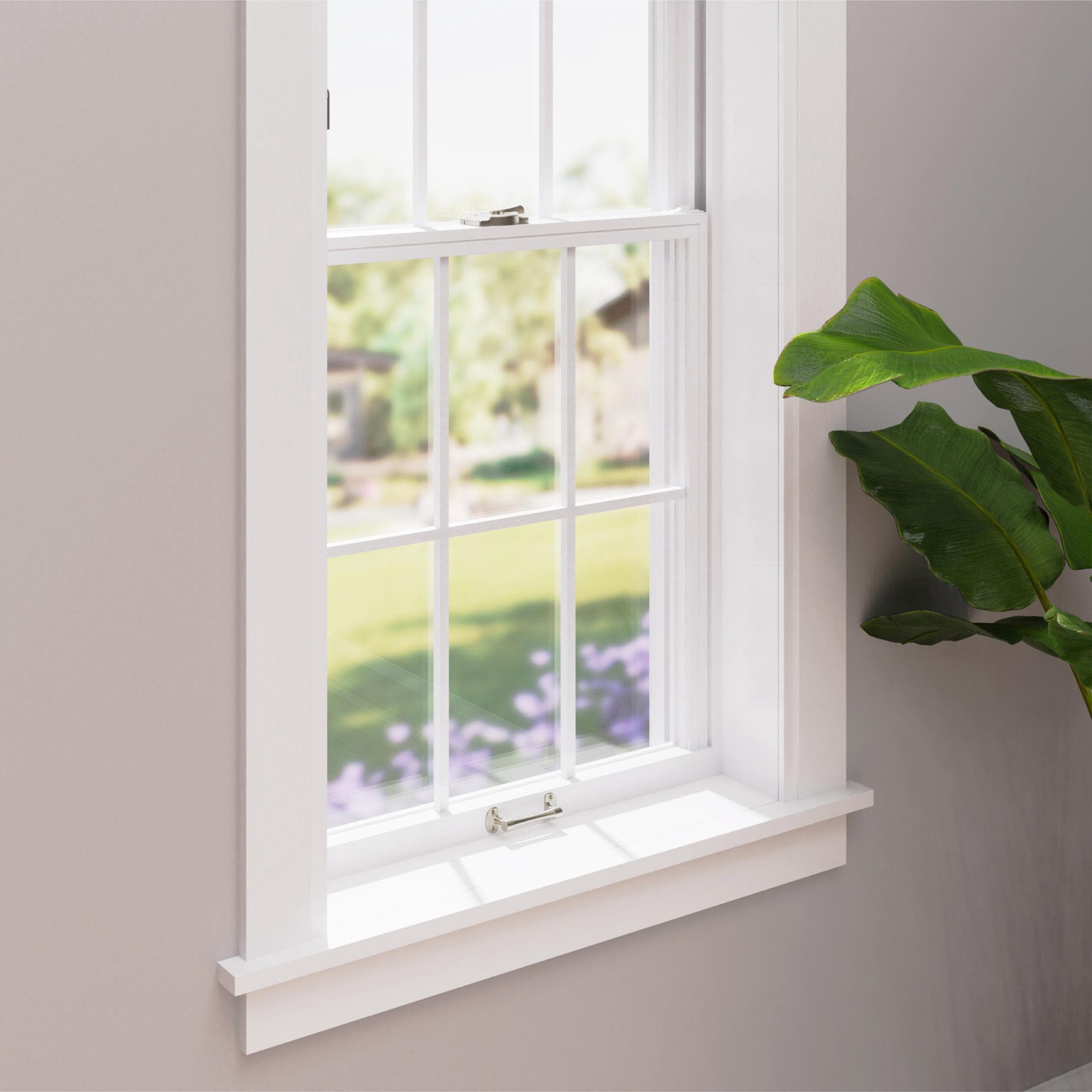 slide 5 of 6, Franklin Brass 2-1/5-in Gray Zinc Sliding Window Sash Lock, 1 ct