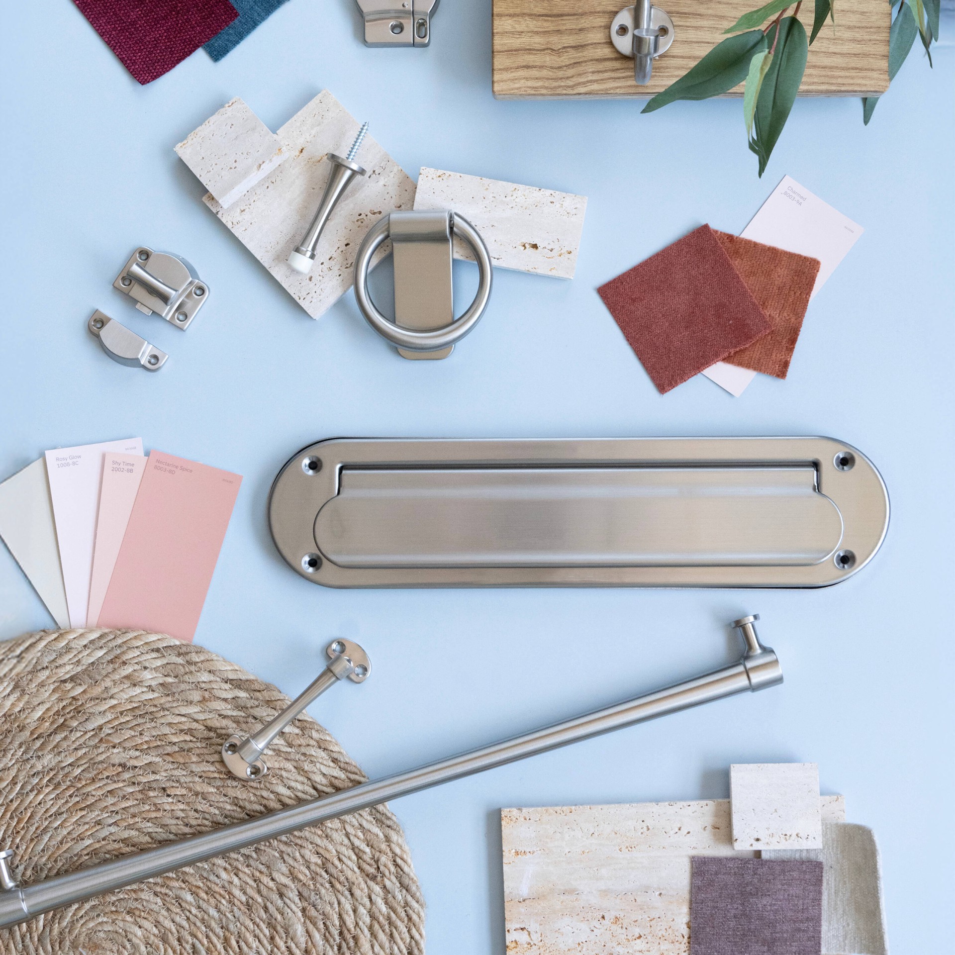 slide 5 of 6, Franklin Brass 0.96-in Satin nickel Steel Sliding Window Sash Lift, 1 ct