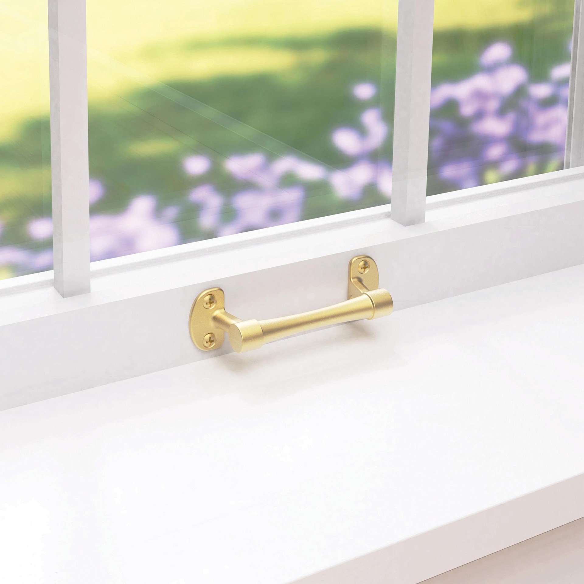 slide 2 of 6, Franklin Brass 3.39-in Brushed Die-cast Sliding Window Sash Lift, 1 ct
