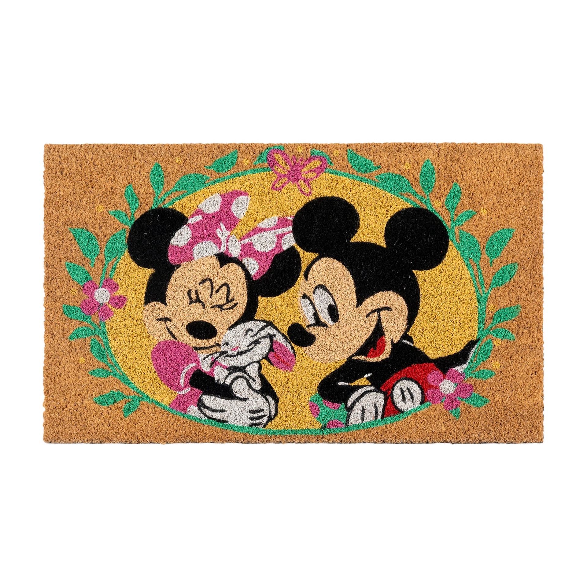 slide 2 of 5, Disney 18-in x 30-in Multi Coir Non-Slip Grip Indoor or outdoor Fall Door Mat, 1 ct