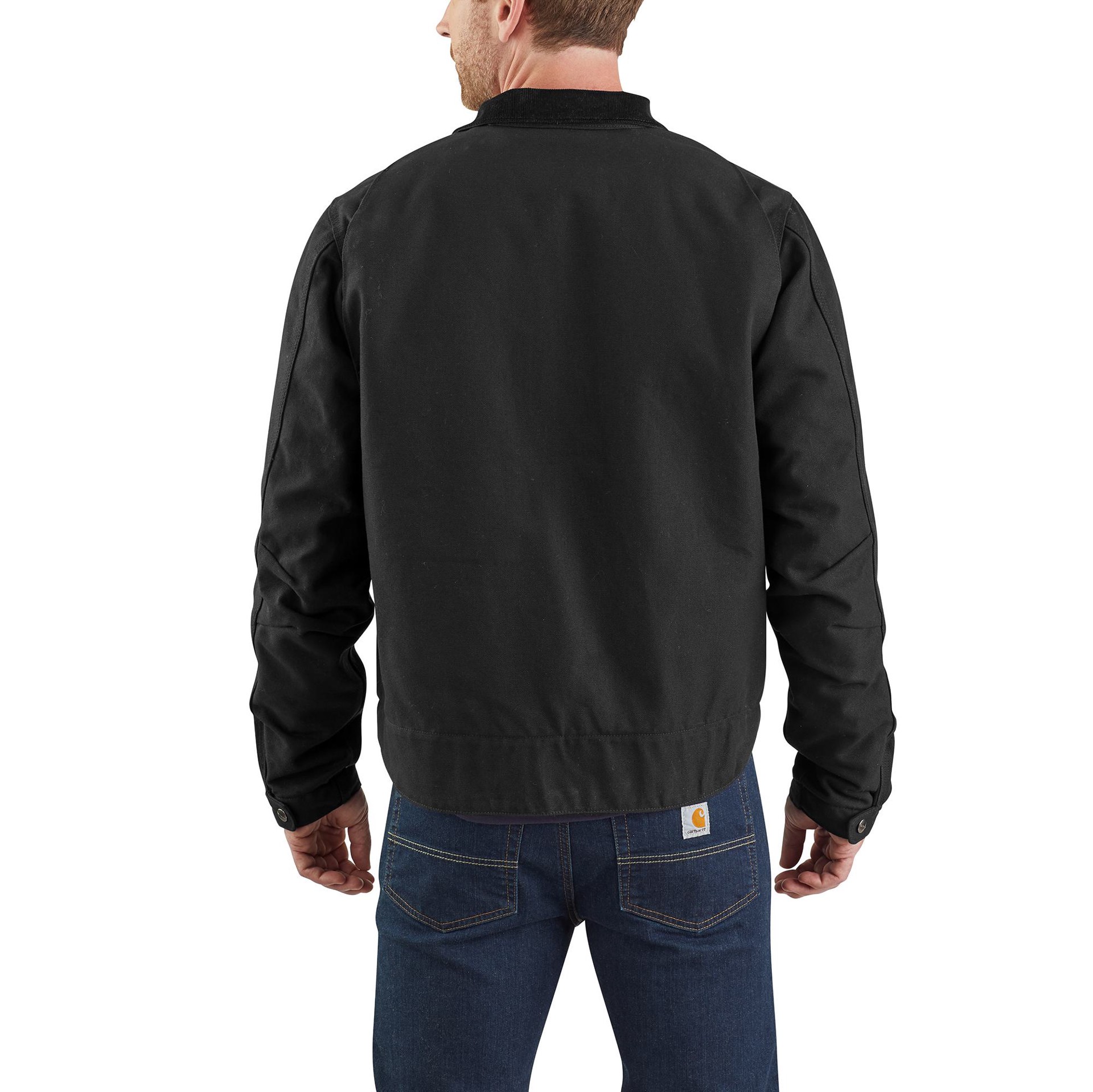slide 2 of 6, Carhartt Men's Black Work jacket ( 2XL ), 1 ct