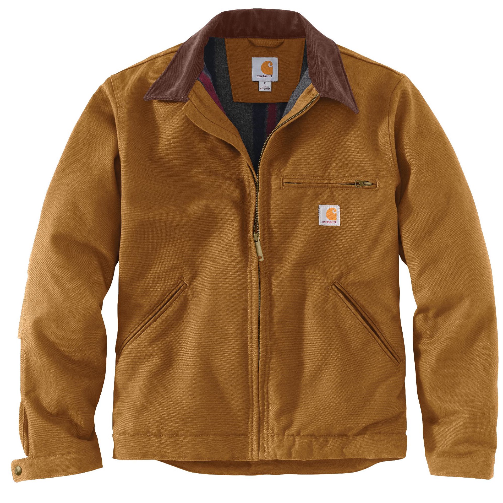 slide 2 of 5, Carhartt Men's Carhartt Brown Work jacket ( Extra Large ), 1 ct