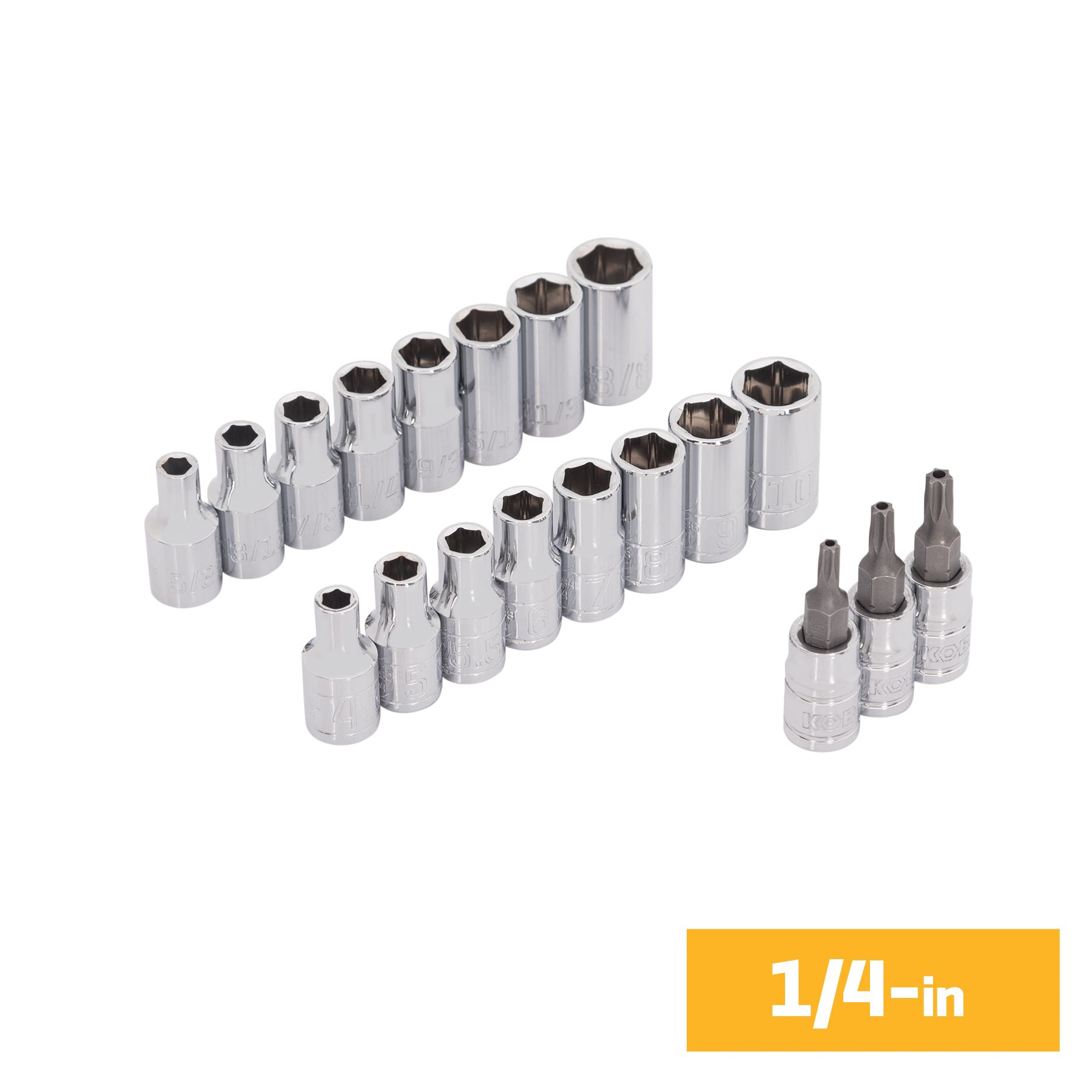 slide 4 of 6, Kobalt 102 -Piece Standard (SAE) and Metric Mechanics Tool Set with Hard Case, 1 ct