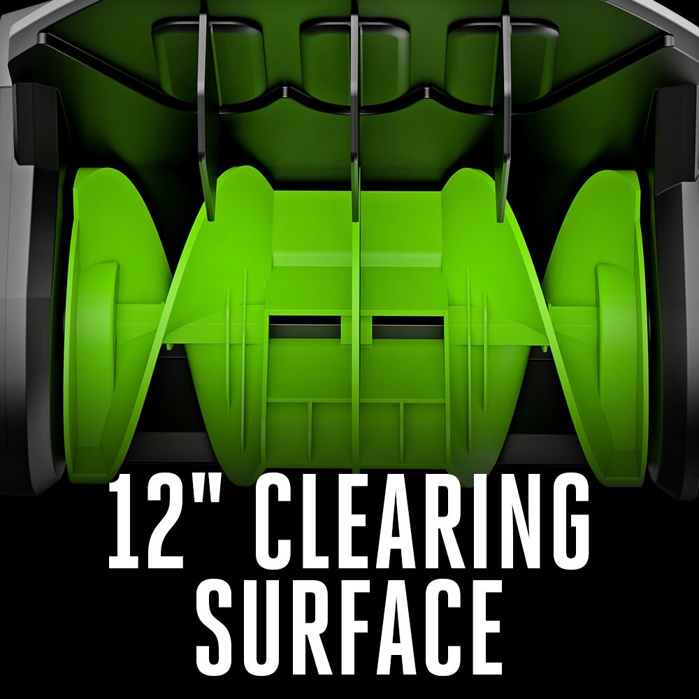 slide 6 of 6, EGO POWER+ 56-volt 12-in Single-stage Push Battery Powered Snow Shovel (Battery Included) (Charger Included), 1 ct