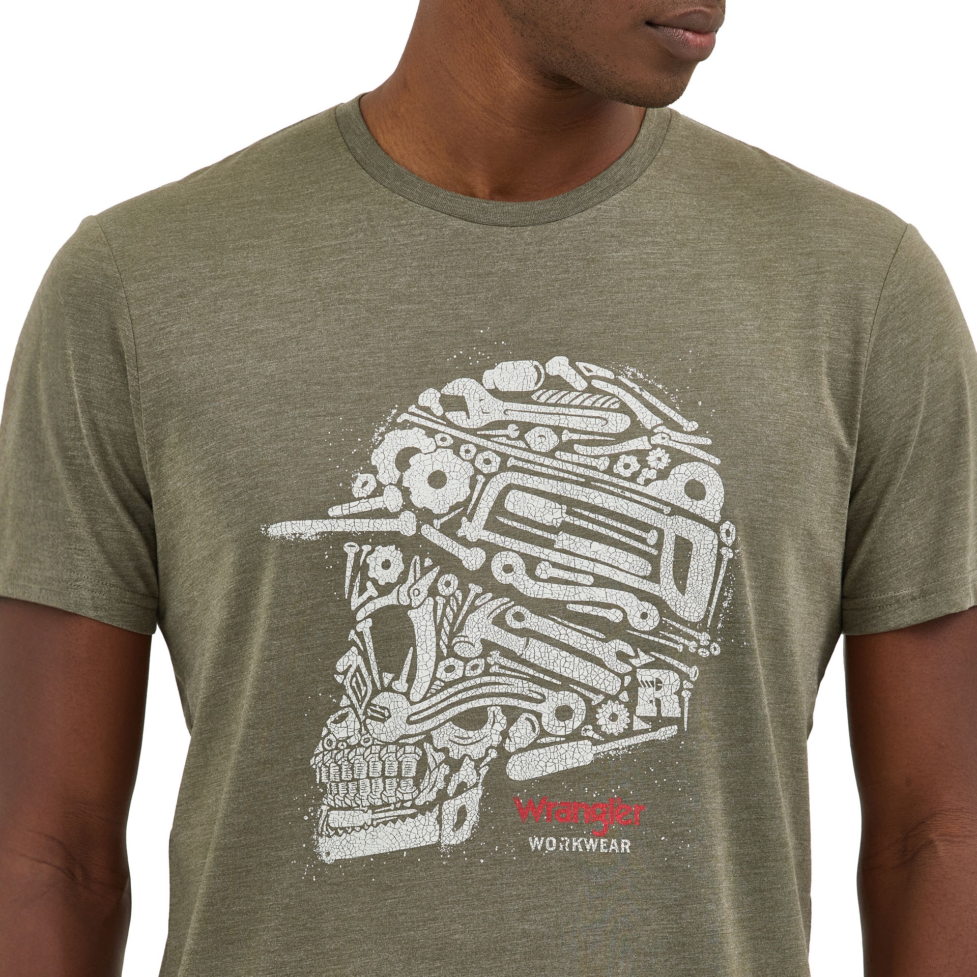 slide 2 of 4, Wrangler Men's Green Light weight Knit Short sleeve T-shirt ( XX-large ), 1 ct