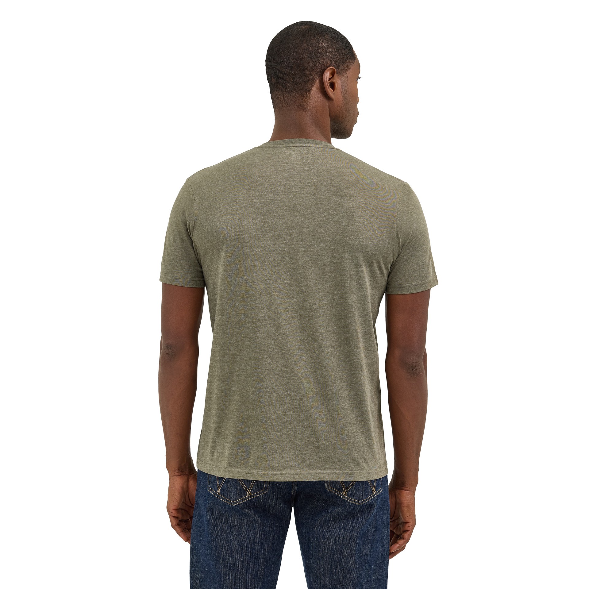 slide 3 of 4, Wrangler Men's Green Light weight Knit Short sleeve T-shirt ( X-large ), 1 ct