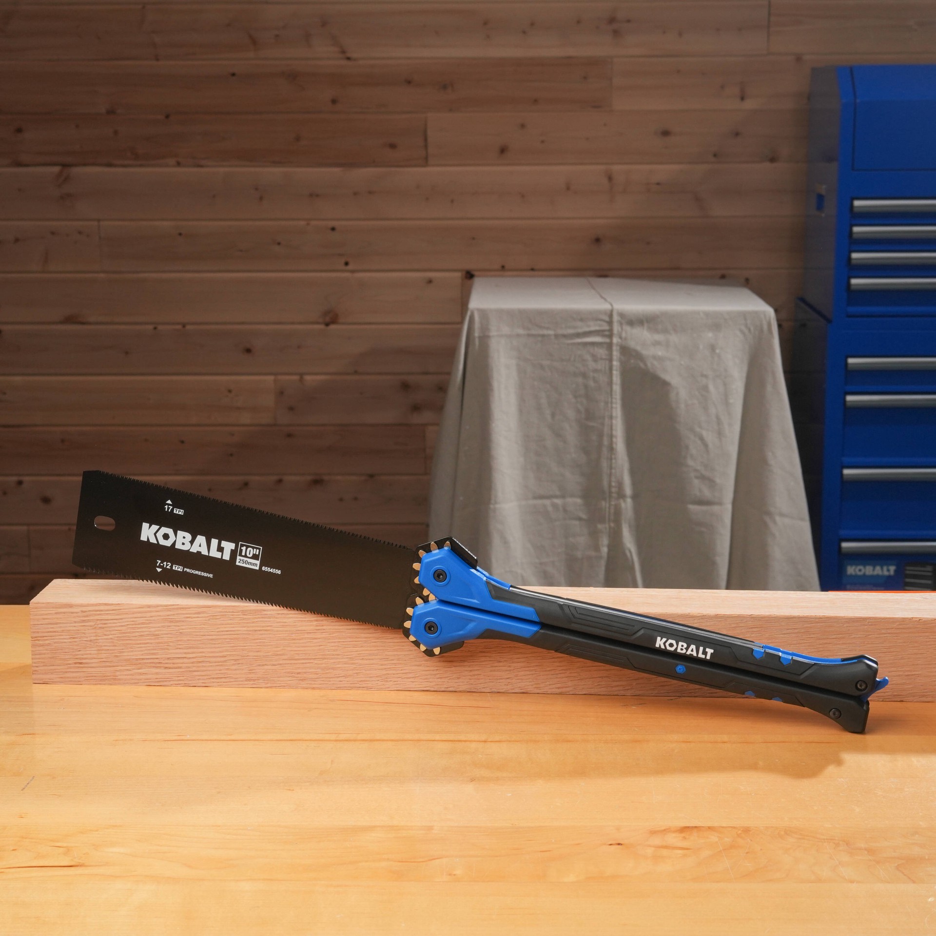 slide 4 of 6, Kobalt High Performance 10-in Extra fine cut Folding Pull Saw, 1 ct