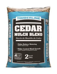 Timberline Premium 2-cu ft All Natural Cedar Mulch Blend Mulch