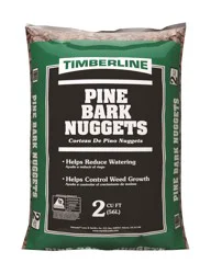 Timberline 2 -cu ft All natural Pine bark Pine Bark Nuggets Mulch