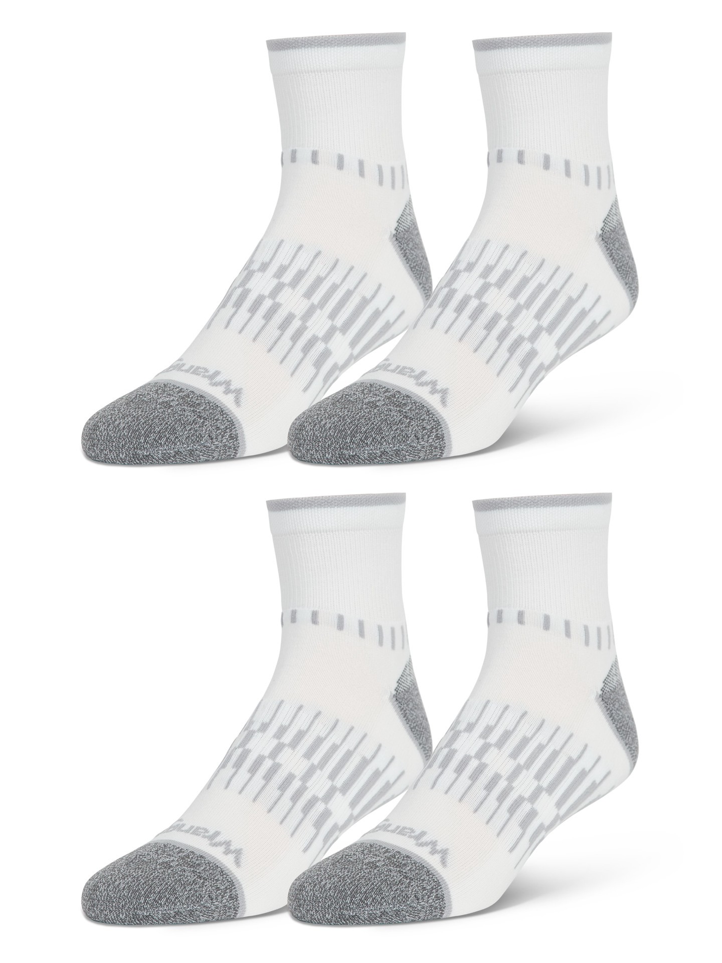 slide 3 of 4, Wrangler Men's Medium Nylon Mid Socks 4 -Pack, 1 ct