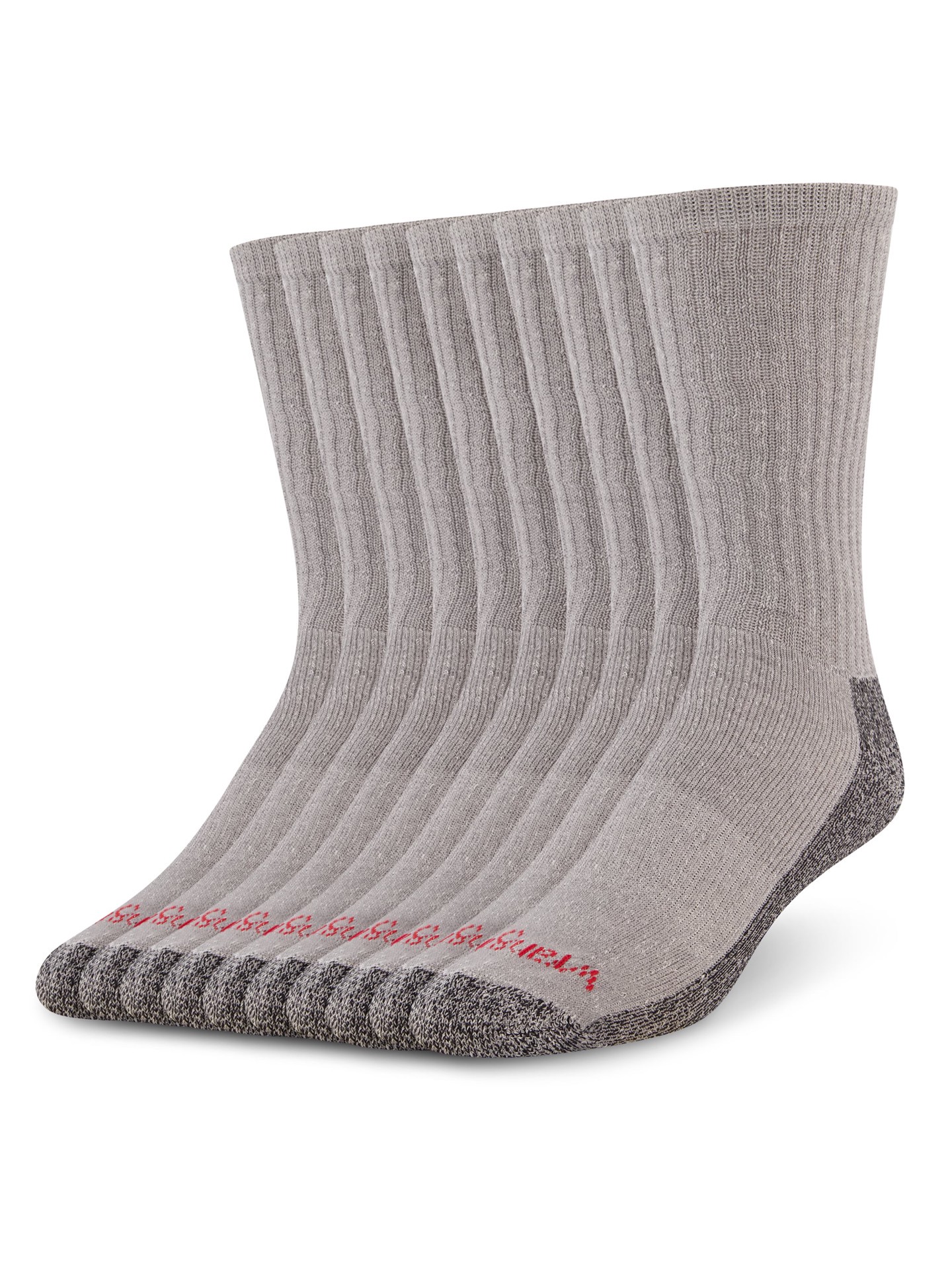 slide 3 of 4, Wrangler Men's Medium Cotton polyester blend Crew Socks 6 -Pack, 1 ct