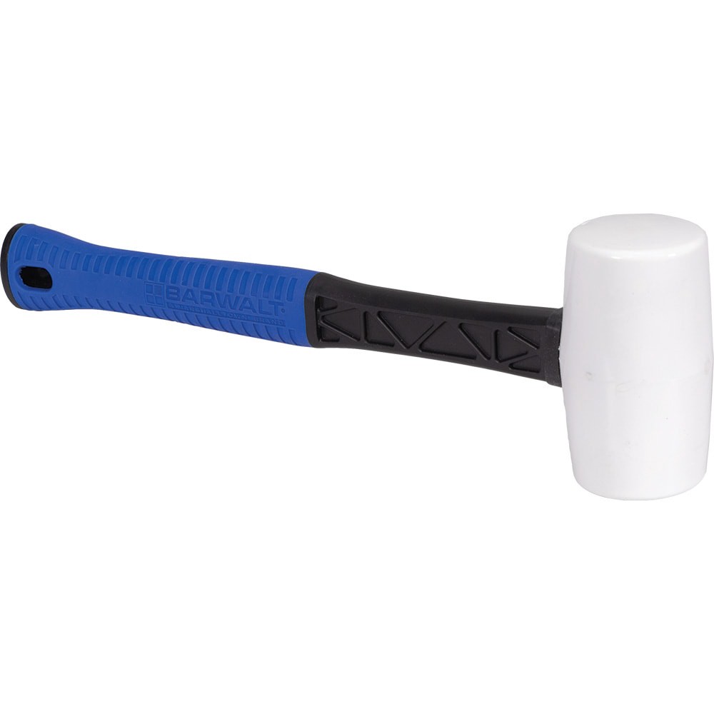 slide 2 of 5, BARWALT 12 -oz Rubber Head Composite Handle Soft-faced Rubber mallet, 1 ct