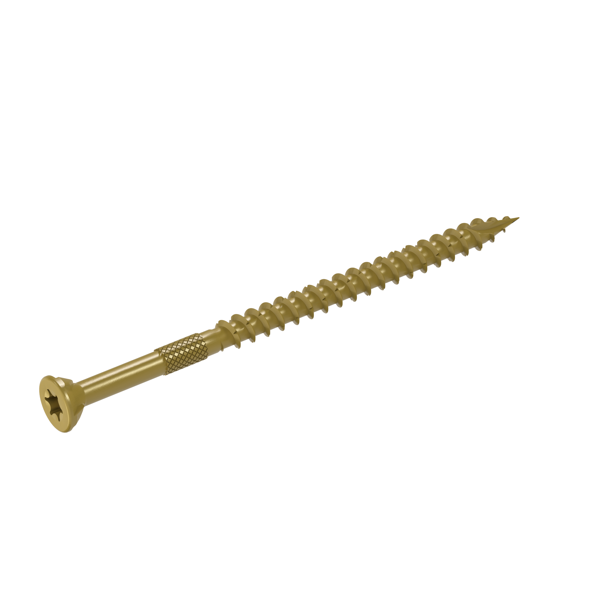 slide 1 of 3, DeckForce by Grip Rite #10 x 3-1/2-in Wood to wood Deck Screws ( 1275 -Per Box ), 1 ct