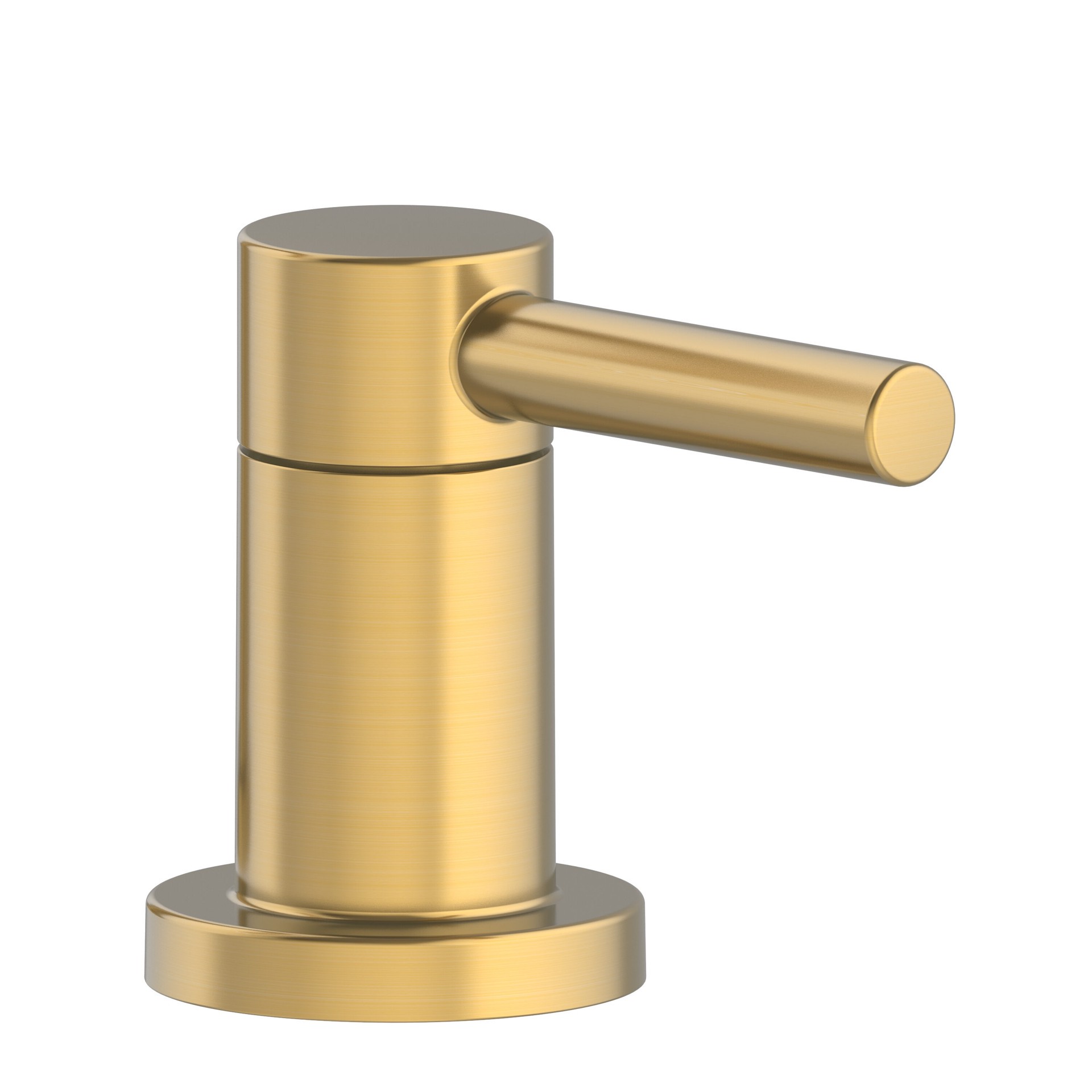 slide 6 of 6, allen + roth Harlow Simplefit Brushed Gold Widespread 2-handle WaterSense Mid-arc Residential Handle Bathroom Sink Faucet with Drain, 1 ct