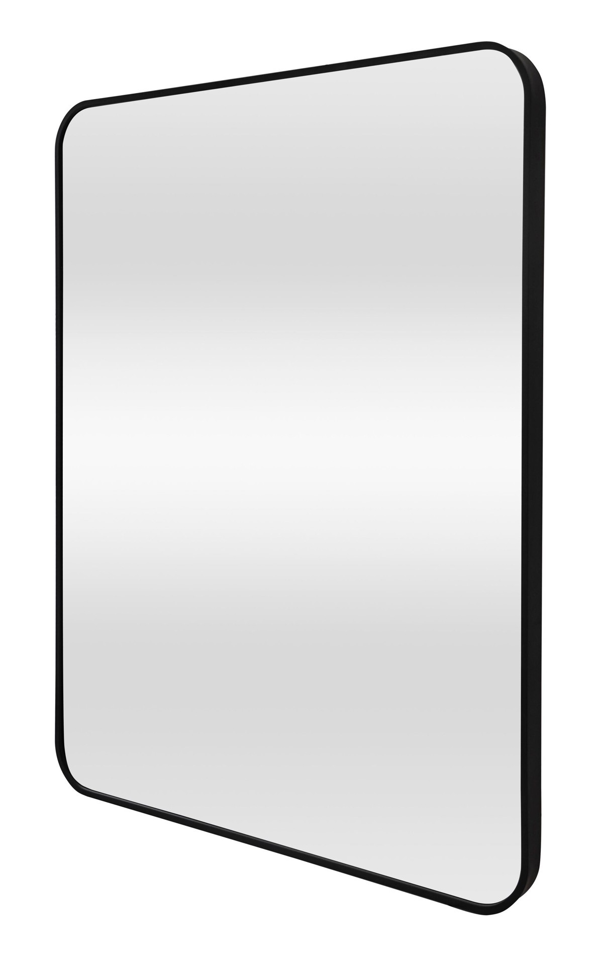 slide 2 of 6, Origin 21 22-in W x 30.0-in H Rectangle Black Framed Wall Mirror, 1 ct