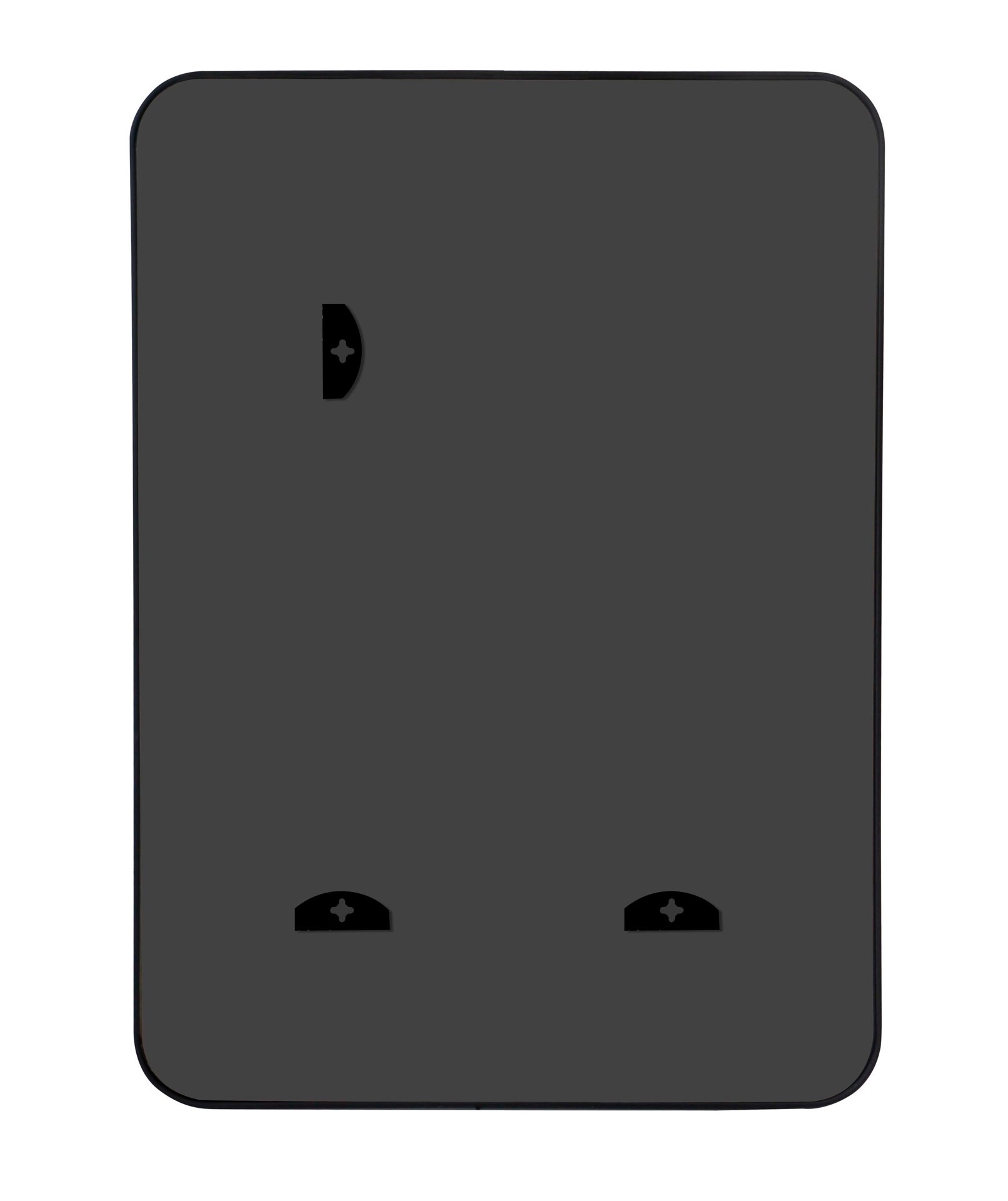 slide 3 of 6, Origin 21 22-in W x 30.0-in H Rectangle Black Framed Wall Mirror, 1 ct