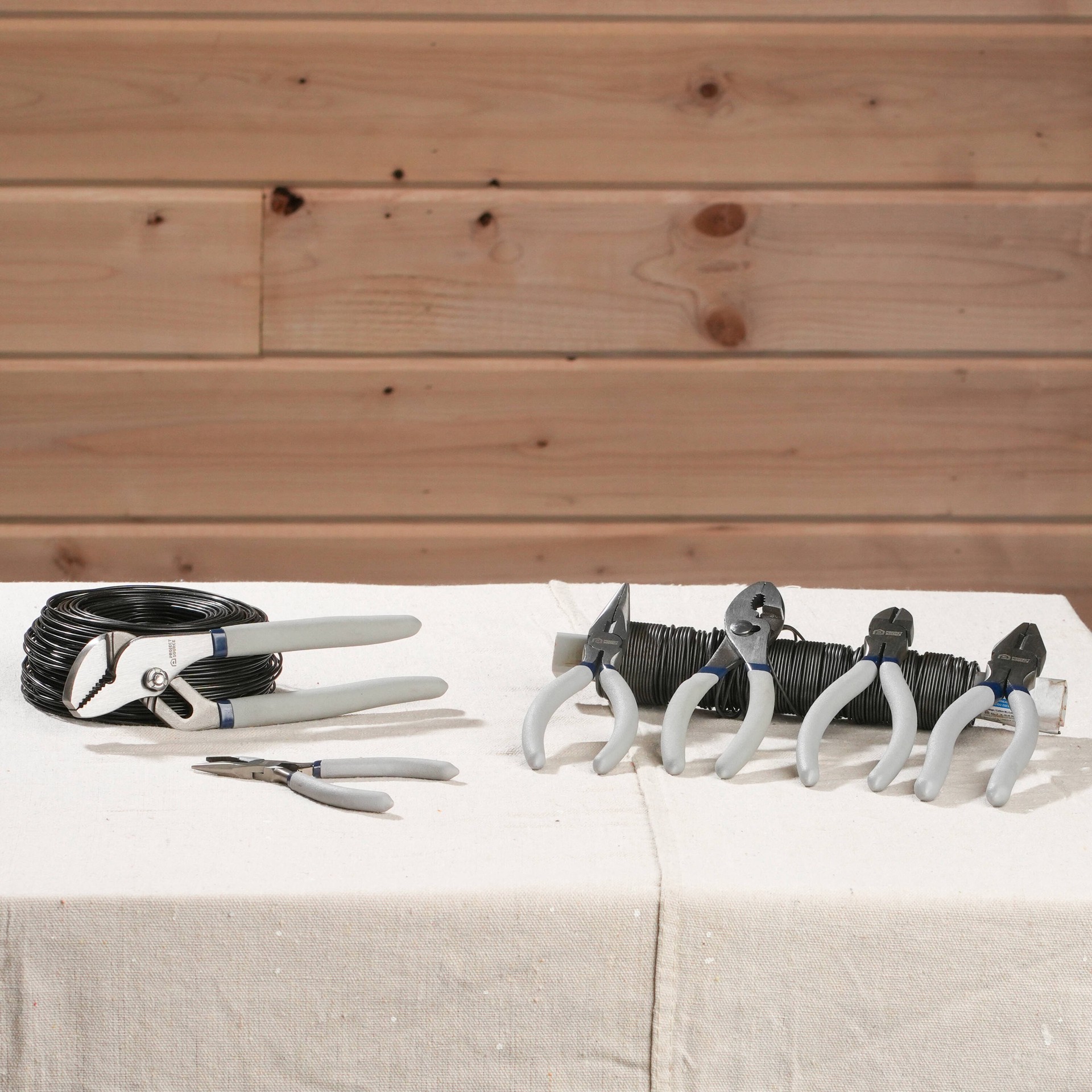 slide 4 of 6, Project Source Cutting plier set 6 - Pack, 1 ct