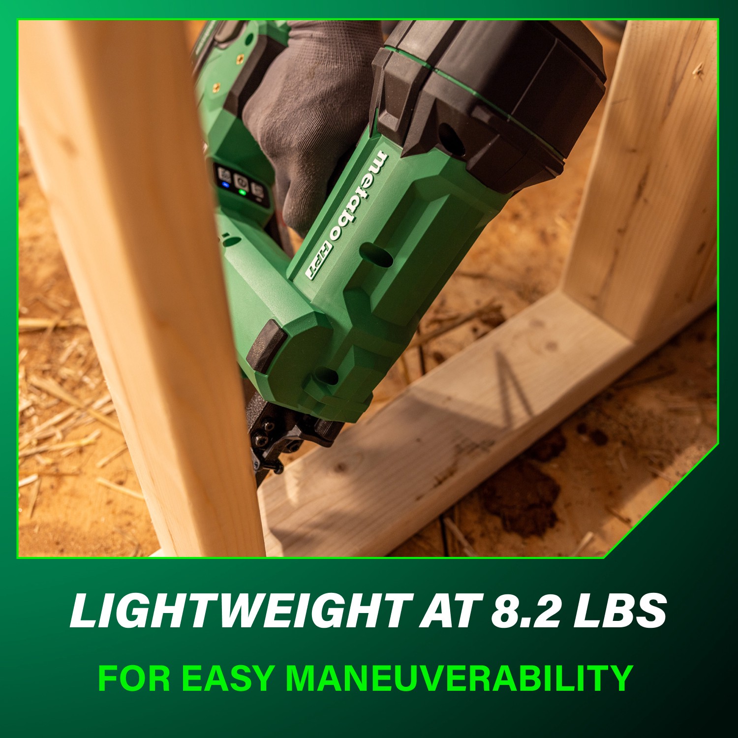 slide 6 of 6, Metabo HPT Multi-Volt 3-1/2-in 30 -Degree Cordless Clip head/Roundhead Framing Nailer (Battery Included and Charger Included), 1 ct