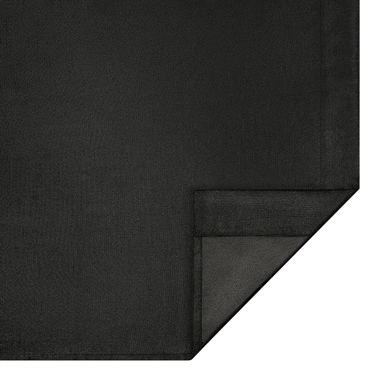 slide 4 of 4, Style Selections 84-in Moonless Night Blackout Rod pocket Curtain panel pair, 1 ct