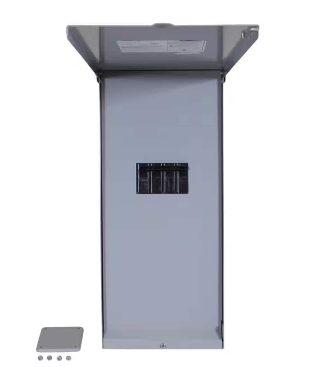 slide 3 of 3, ABB ReliaHome 200 -Amp Outdoor Main Breaker Load Center, 1 ct