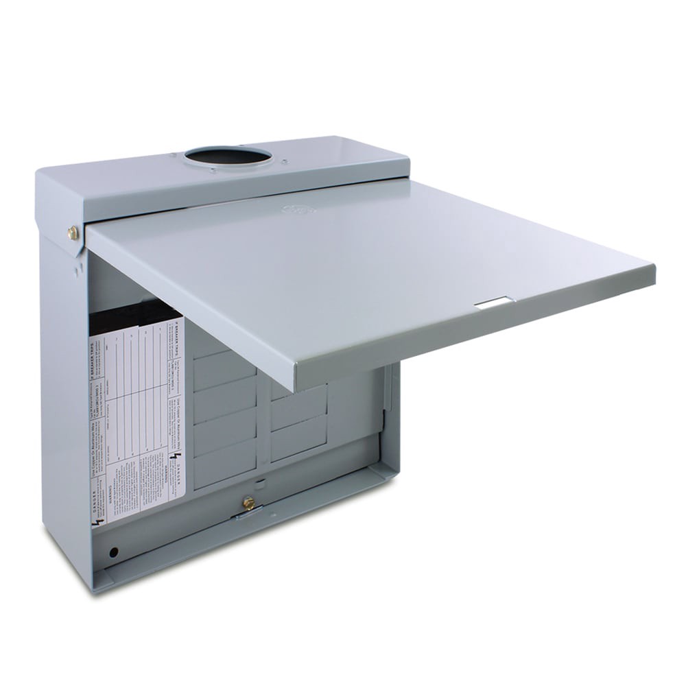 slide 6 of 6, ABB ReliaHome T-Series 125 -Amp 8 -Spaces 16 -Circuit Outdoor Convertible Main Lug Load Center, 1 ct