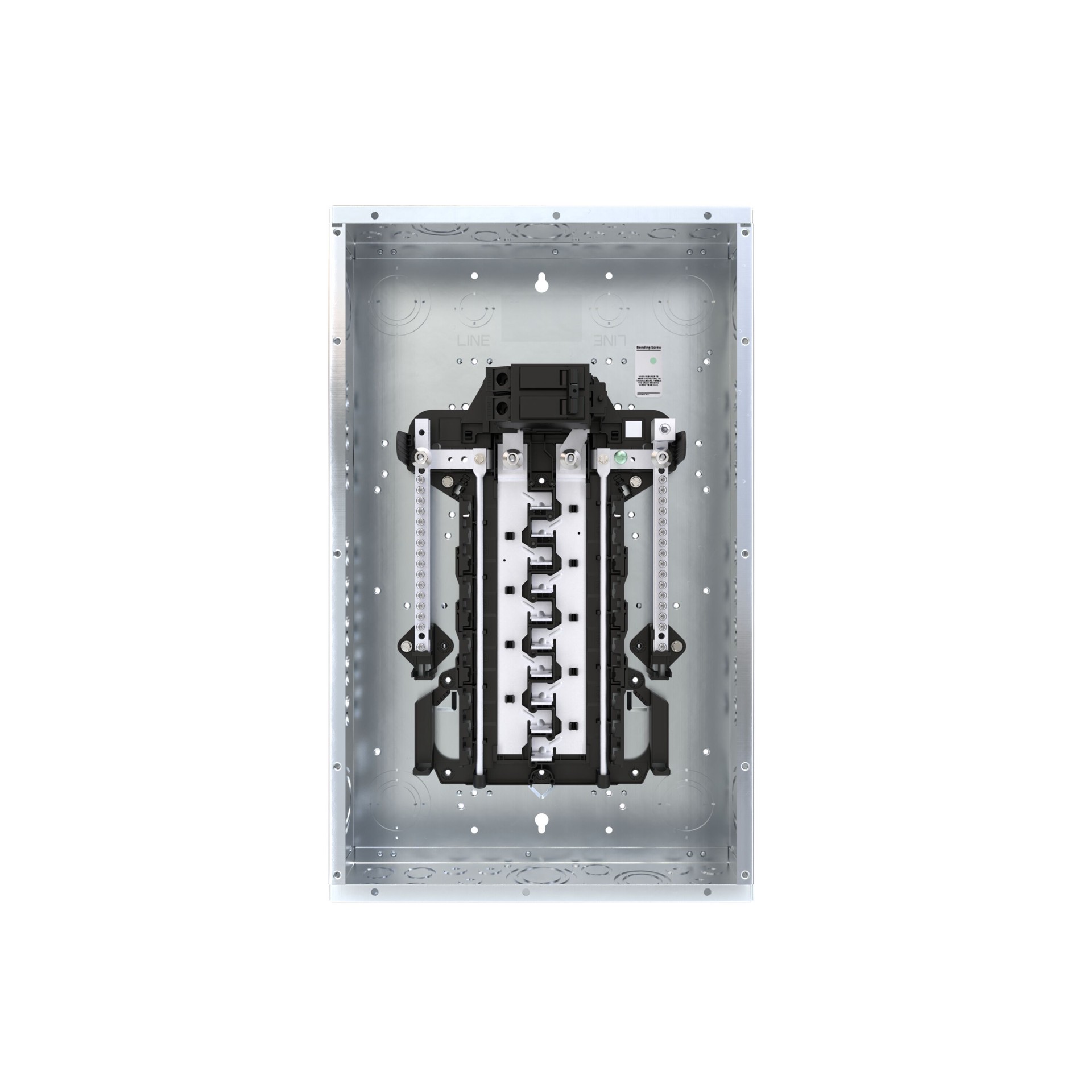 slide 5 of 6, ABB ReliaHome P-Series 200 -Amp 20 -Spaces 40 -Circuit Indoor Main Breaker Plug-On Neutral Load Center (Value Pack), 1 ct