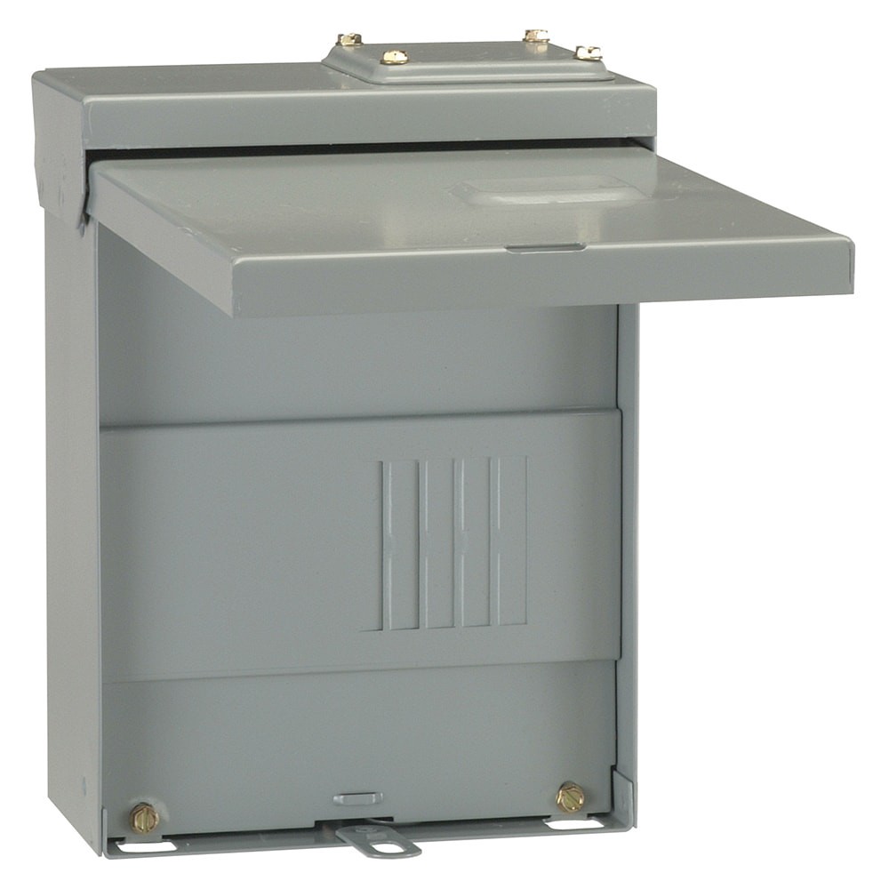 slide 6 of 6, ABB ReliaHome T-Series 40 -Amp 2 -Spaces 4 -Circuit Outdoor Main Lug Load Center, 1 ct