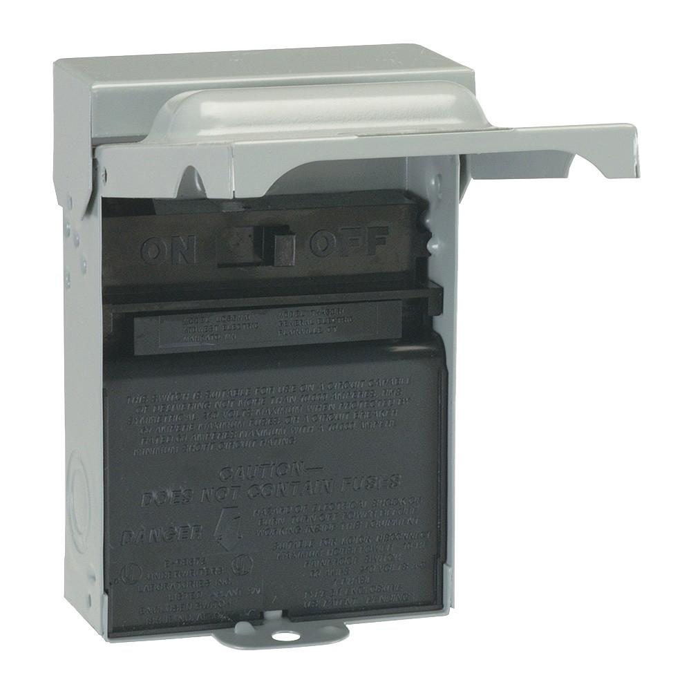 slide 2 of 6, ABB 60 Amp Single phase (120V/240V) Fusible Outdoor Light-duty Disconnect Disconnect, 1 ct