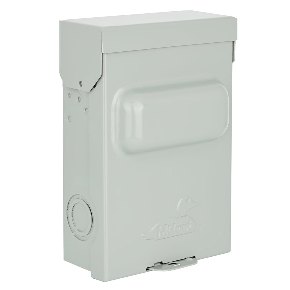 slide 4 of 6, ABB 60 Amp Single phase (120V/240V) Fusible Outdoor Light-duty Disconnect Disconnect, 1 ct