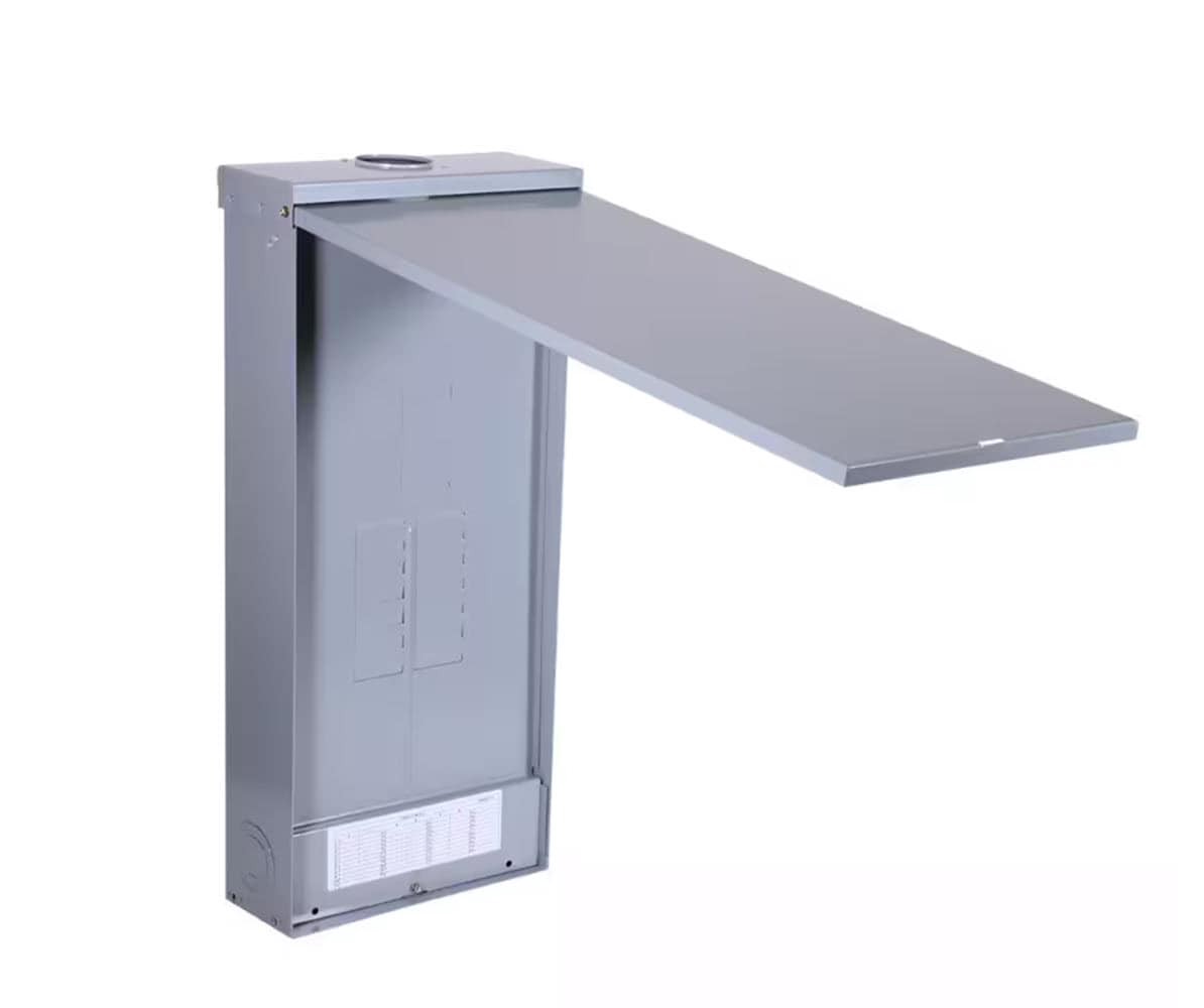 slide 1 of 6, ABB ReliaHome T-Series 200 -Amp 12 -Spaces 24 -Circuit Outdoor Convertible Main Lug Load Center, 1 ct