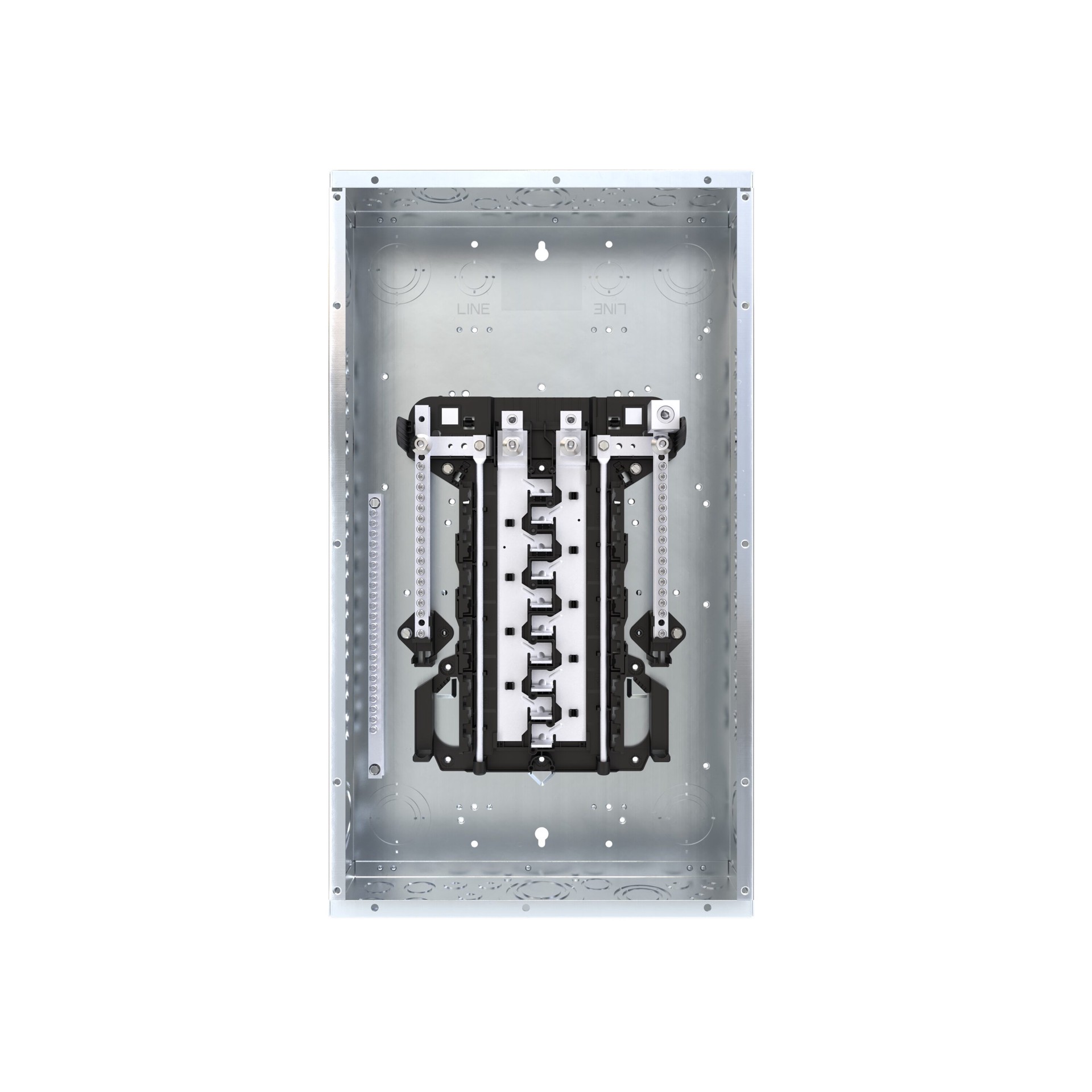 slide 5 of 6, ABB ReliaHome P-Series 200 -Amp 20 -Spaces 40 -Circuit Indoor Main Lug Plug-On Neutral Load Center (Value Pack), 1 ct