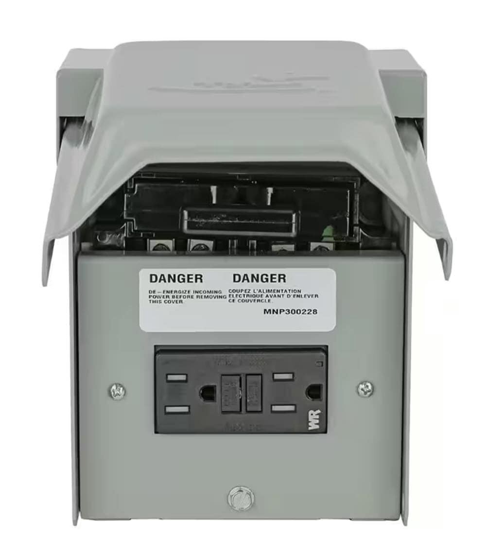 slide 1 of 6, Midwest 60 Amp Single phase (120V/240V) Non-fusible Outdoor Light-duty Disconnect Disconnect, 1 ct