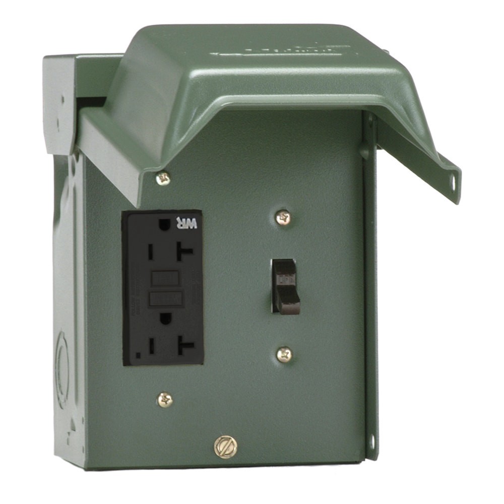 slide 2 of 5, ABB 20 Amp Overhead/Underground Temporary Power Panel, 1 ct