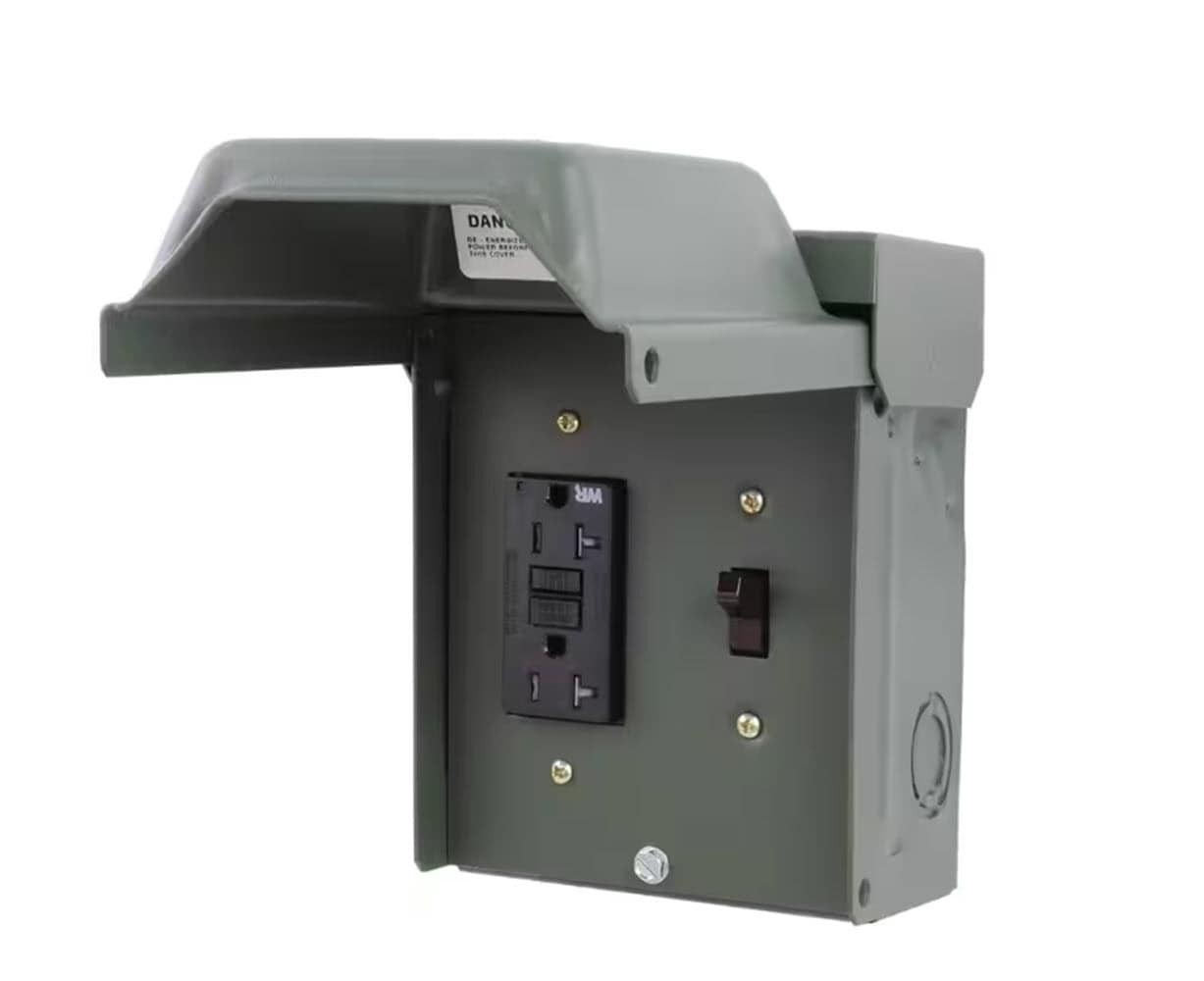 slide 3 of 5, ABB 20 Amp Overhead/Underground Temporary Power Panel, 1 ct