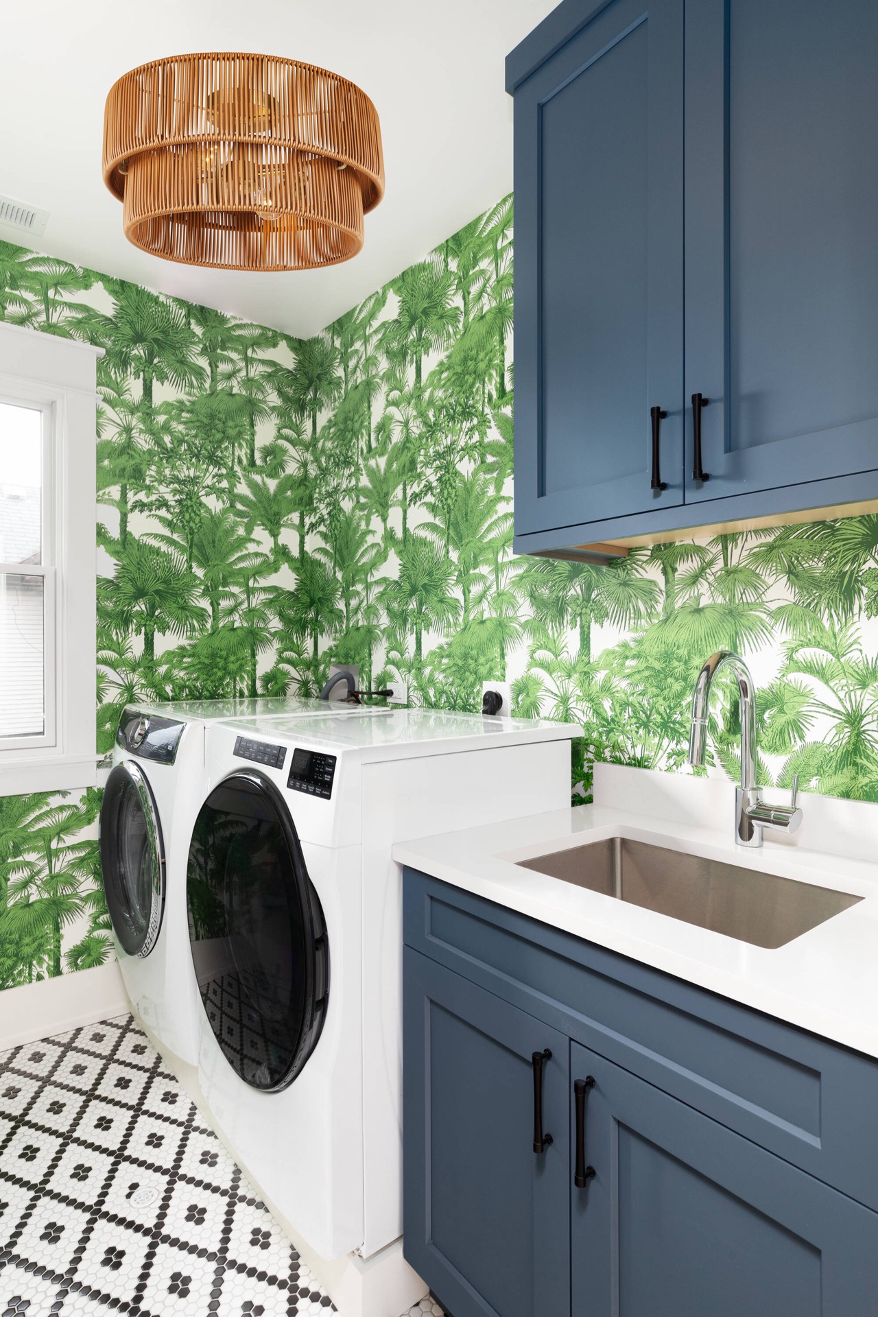 slide 1 of 6, allen + roth MILLS 2 -Light 15.2-in Brushed Gold Semi Flush Mount Light, 1 ct