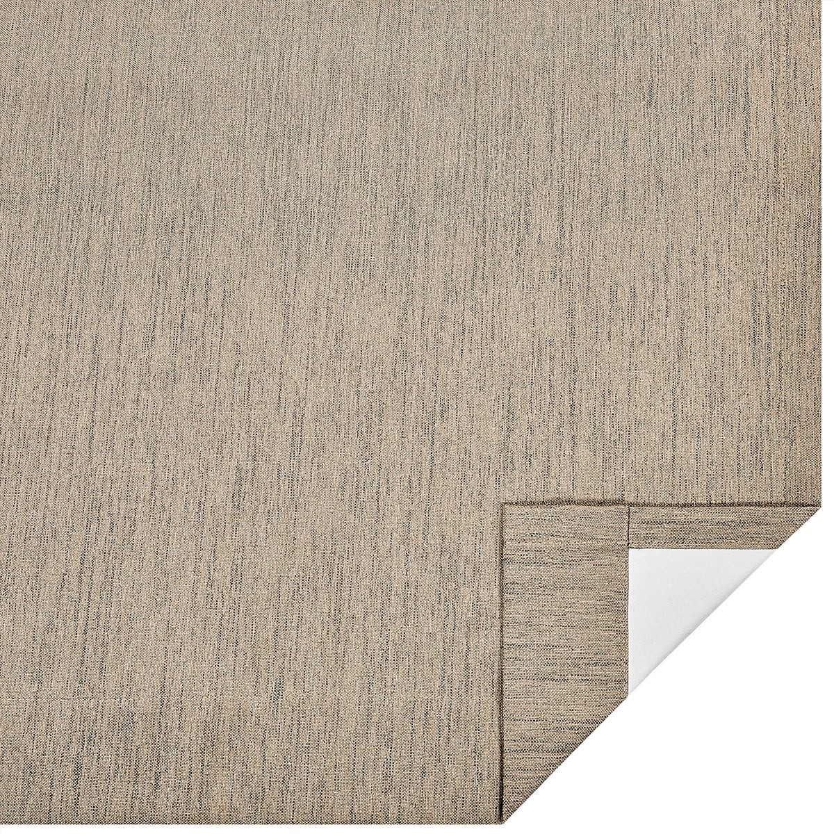 slide 4 of 6, allen + roth 84-in Simply Taupe Blackout Grommet Curtain panel pair, 1 ct