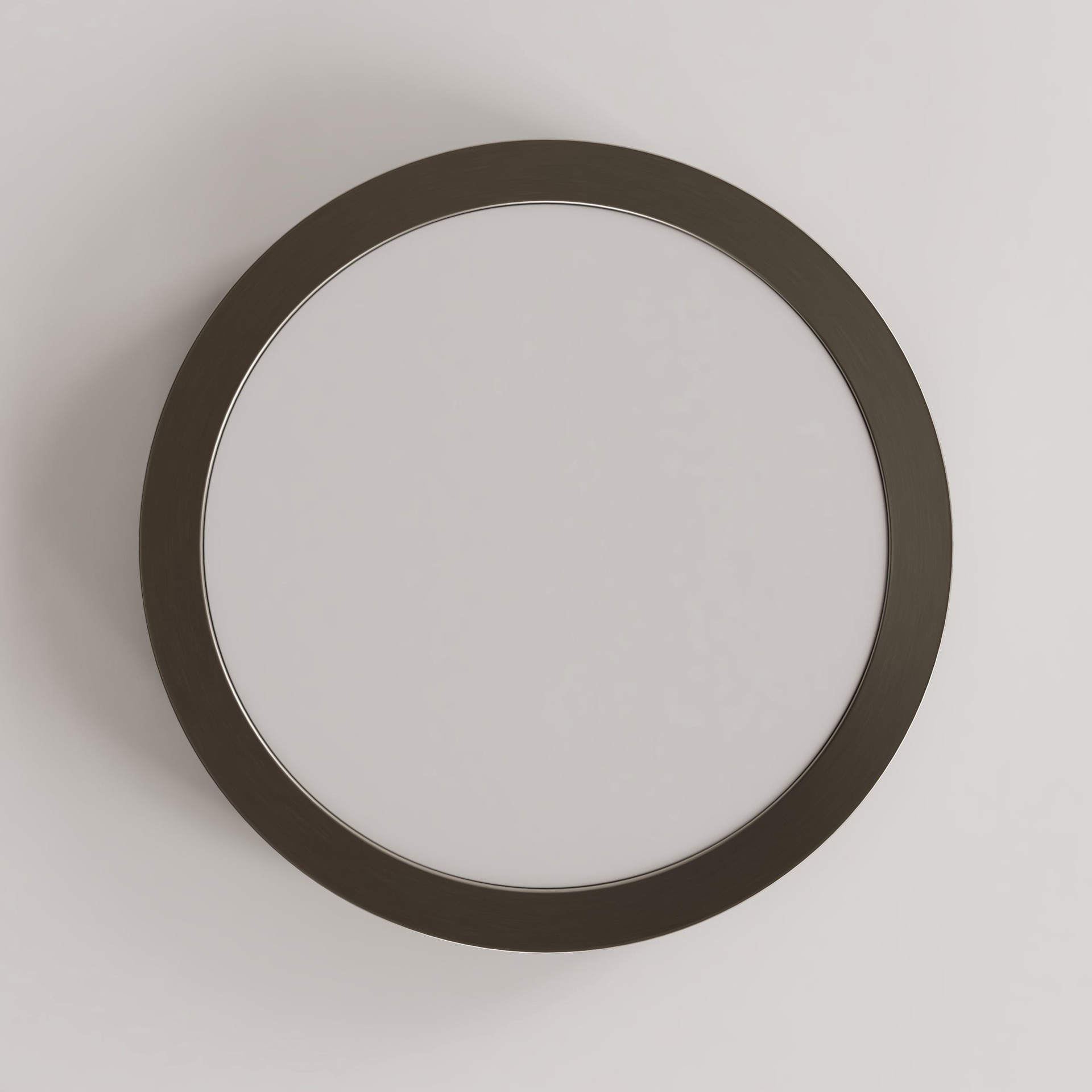 slide 3 of 6, Project Source 1 -Light 13.11-in Matte Black Integrated LED Flush Mount Light and Remote Control Included, 1 ct