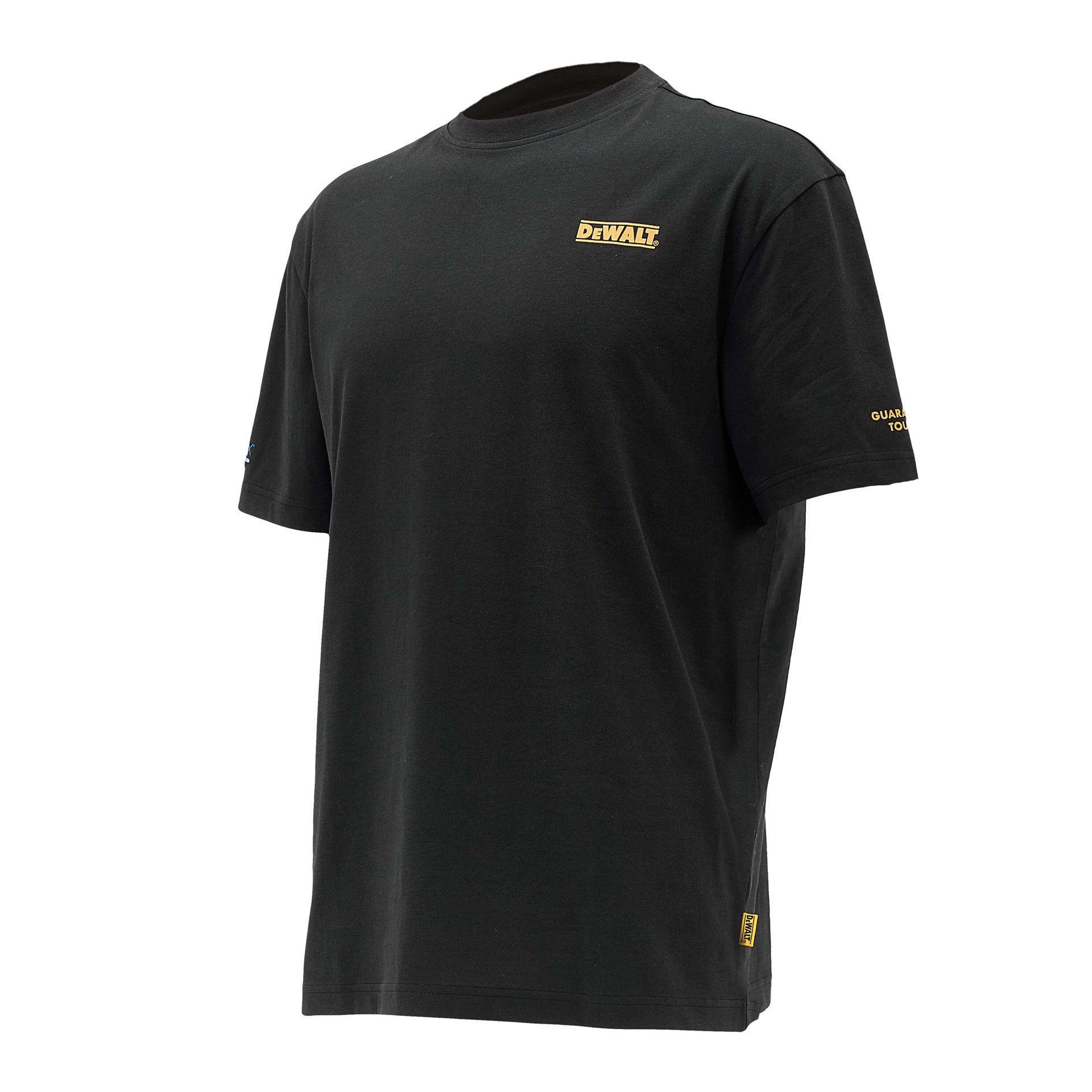 slide 3 of 4, DEWALT Men's Black Knit Short sleeve Graphic T-shirt ( Medium ), 1 ct