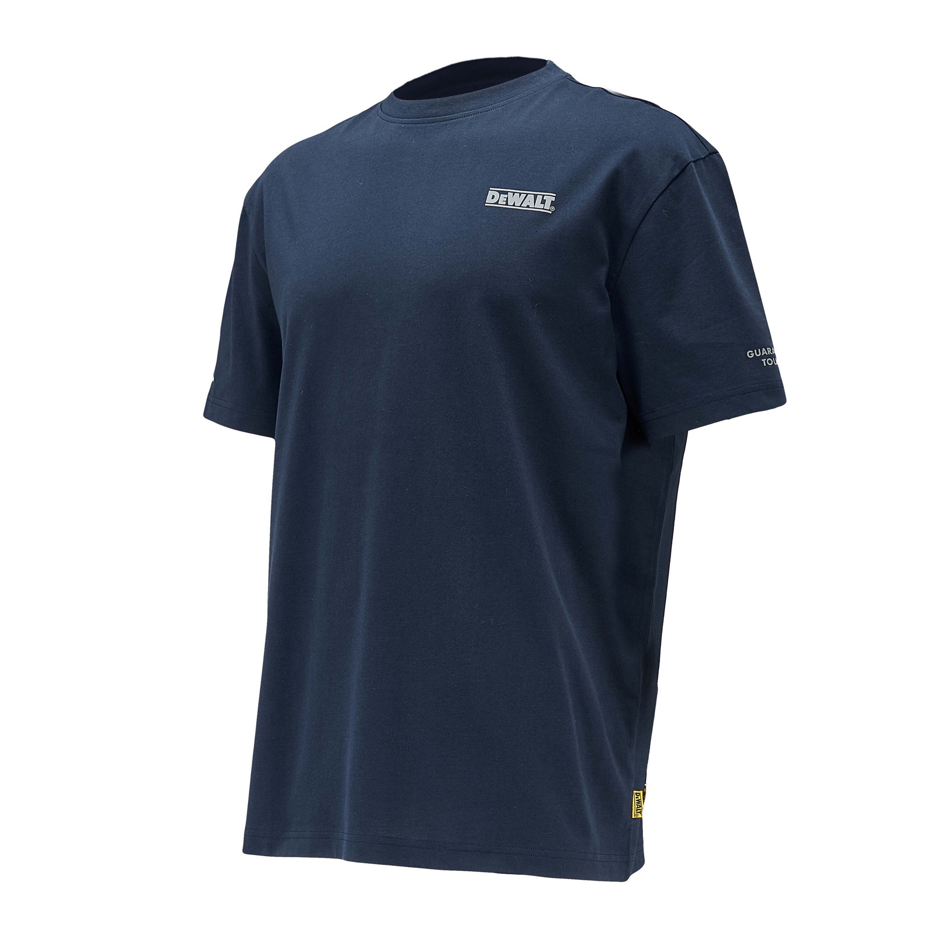 slide 3 of 4, DEWALT Men's Blue Knit Short sleeve Graphic T-shirt ( Large ), 1 ct